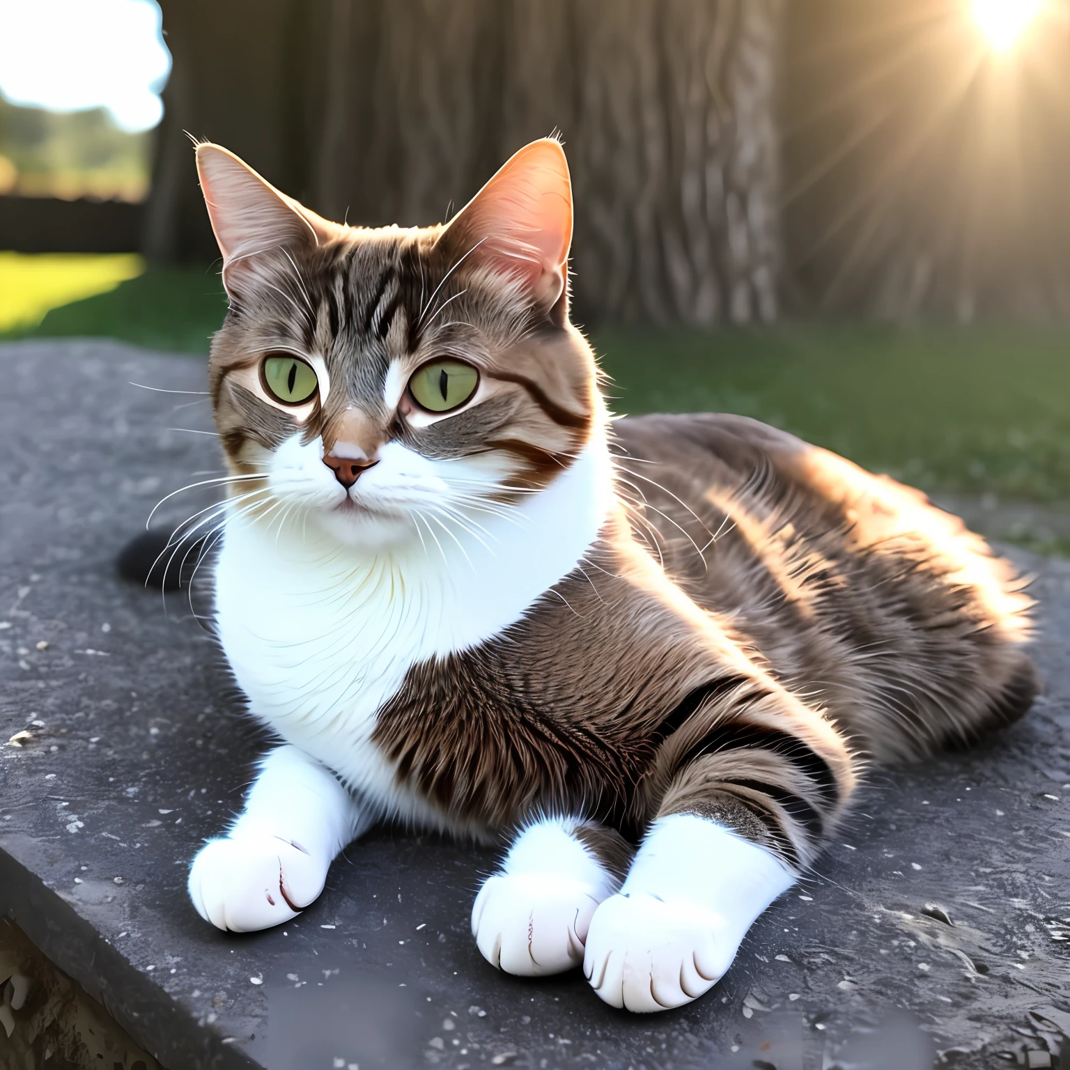 A 1 cat in the sun --auto
