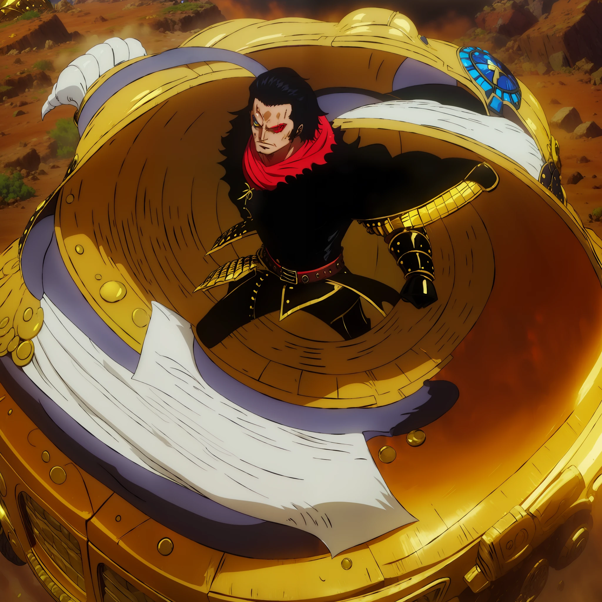 Gold armor，Invincible warrior，Proud knight，Handsome and dashing，no fear，Heroes，There are gold coins everywhere，blingbling，nobles