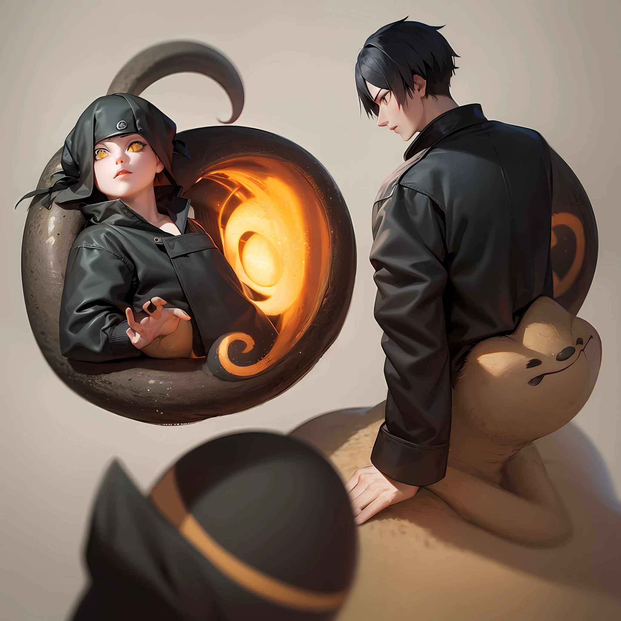 Blackened Uzumaki Naruto