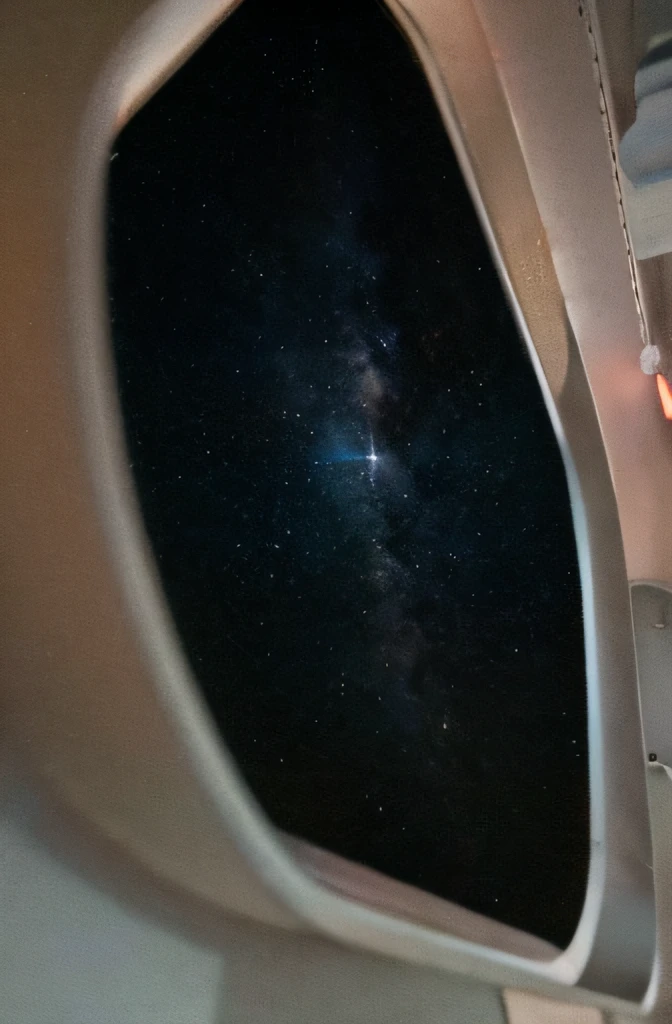 Skysky，As estrelas（Skysky），scenecy，starrysky，the night，nigh sky，独奏，exteriors，​​clouds，galactic，Windows on airplanes