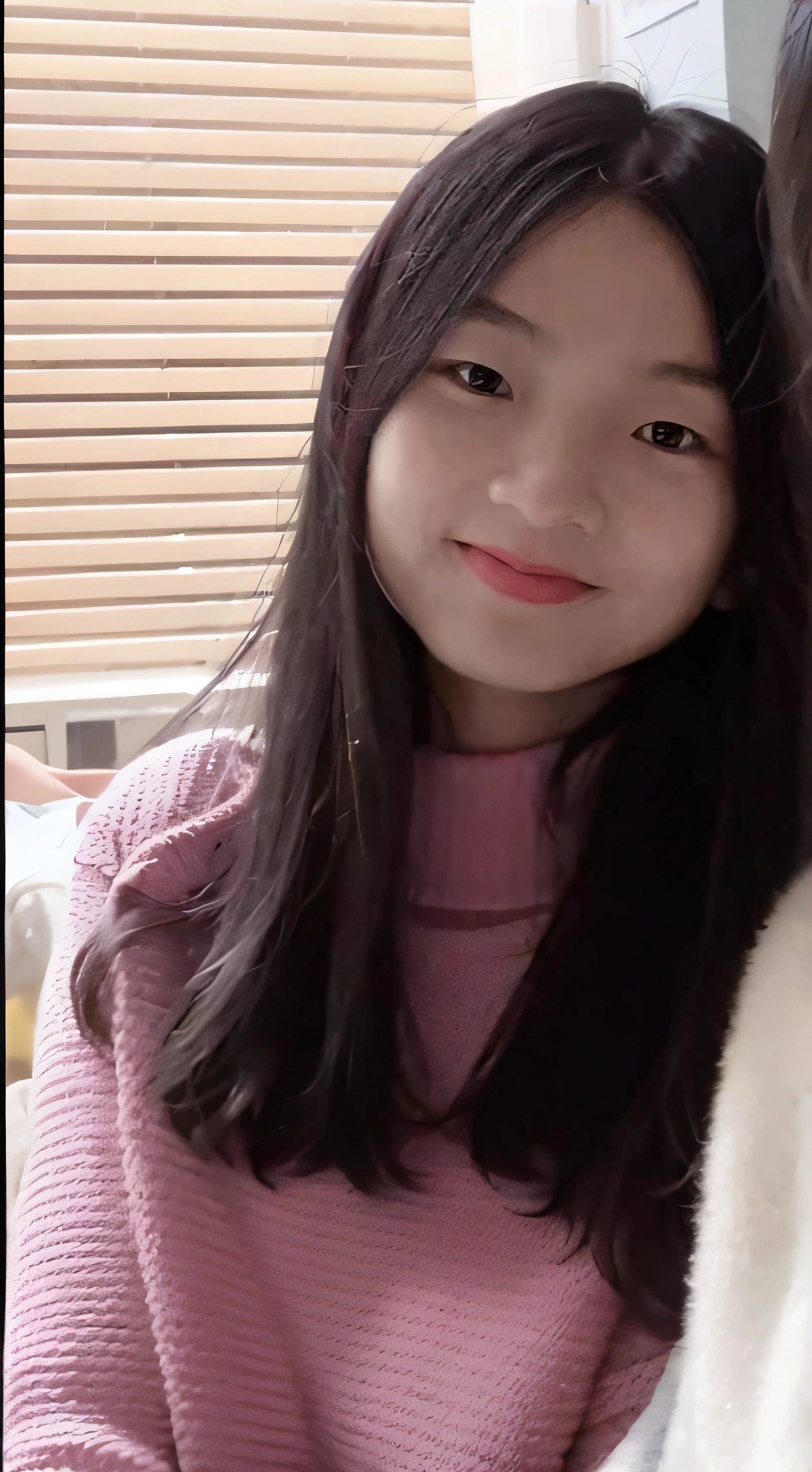 there are two women that are posing for a picture together, 18 years old, 1 6 years old, nivanh chanthara, 19-year-old girl, xintong chen, xision wu, Young Asian girl, jaeyeon nam, A young Asian woman, she is about 1 6 years old, south east asian with round face