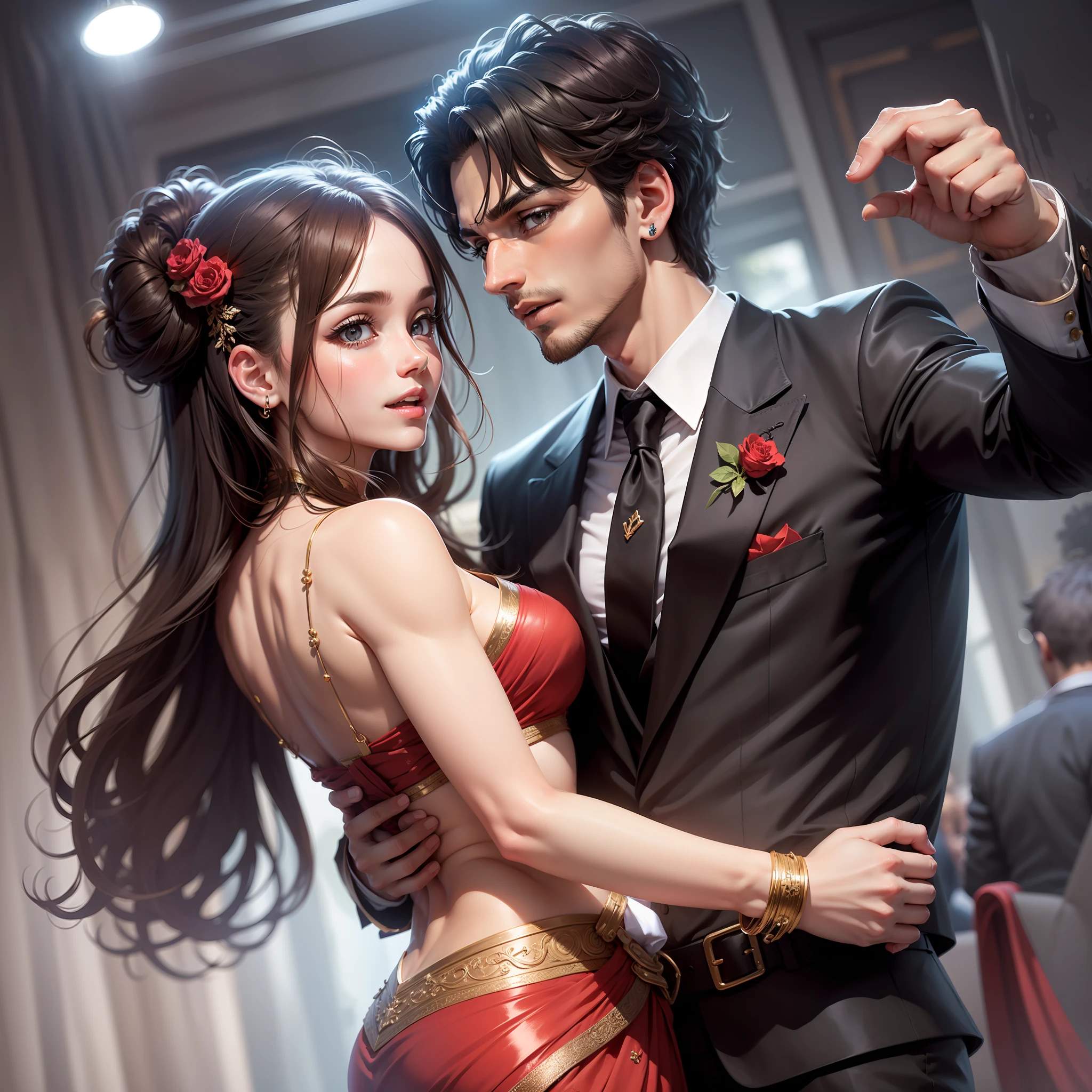 (Male character) remove extra hand , foru finger one thumb.
