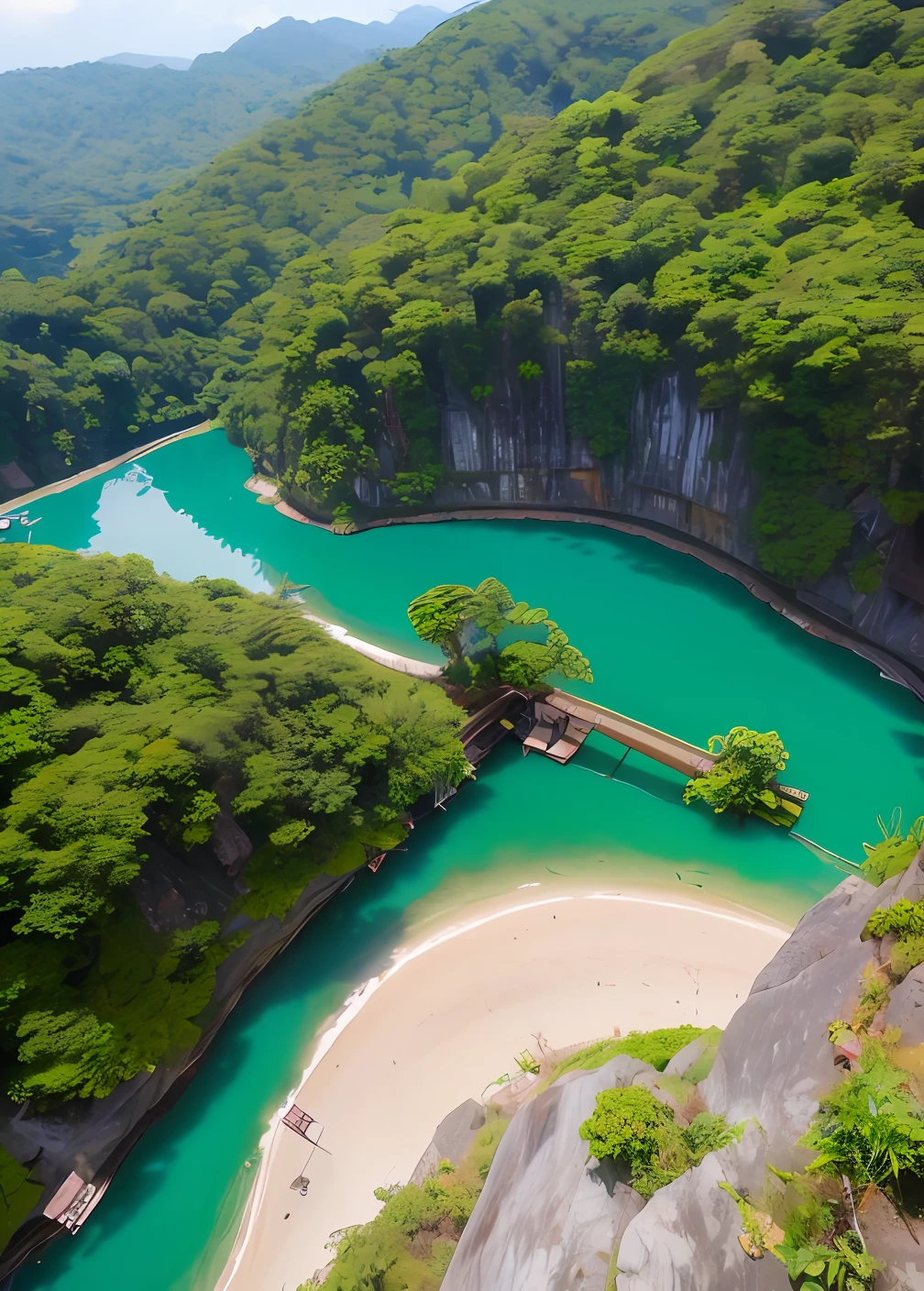 Bangunan kokoh di atas awan