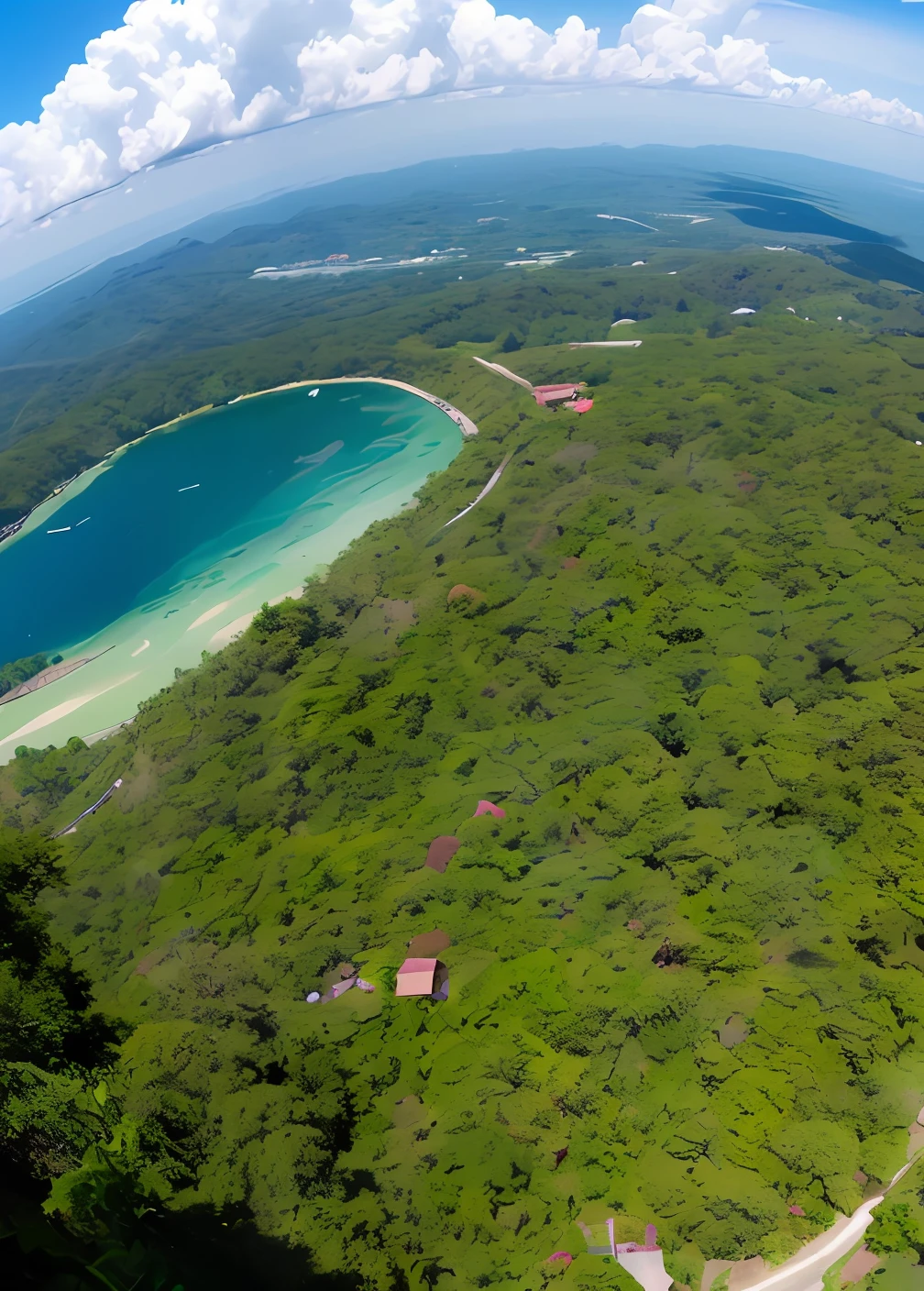 Bangunan kokoh di atas awan