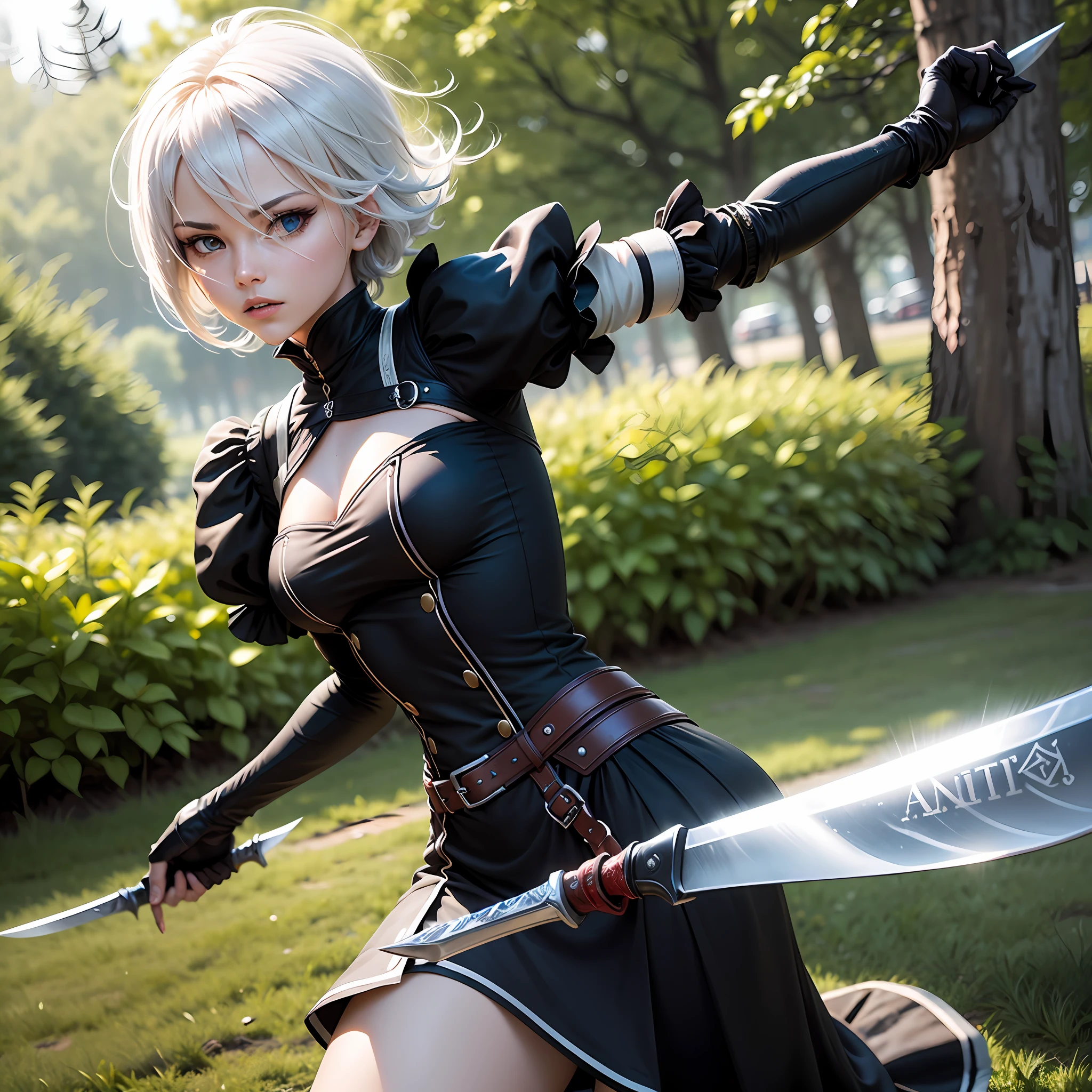 2b Long knife slash --auto