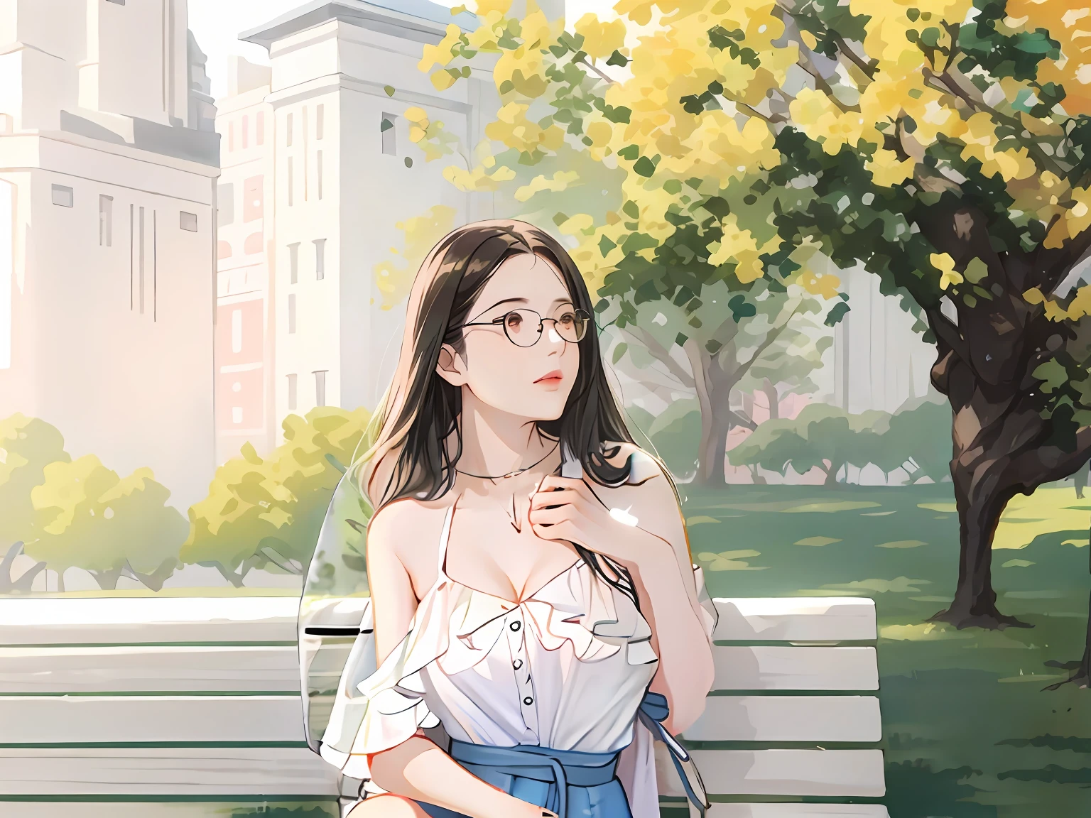 Gentle temperament dress