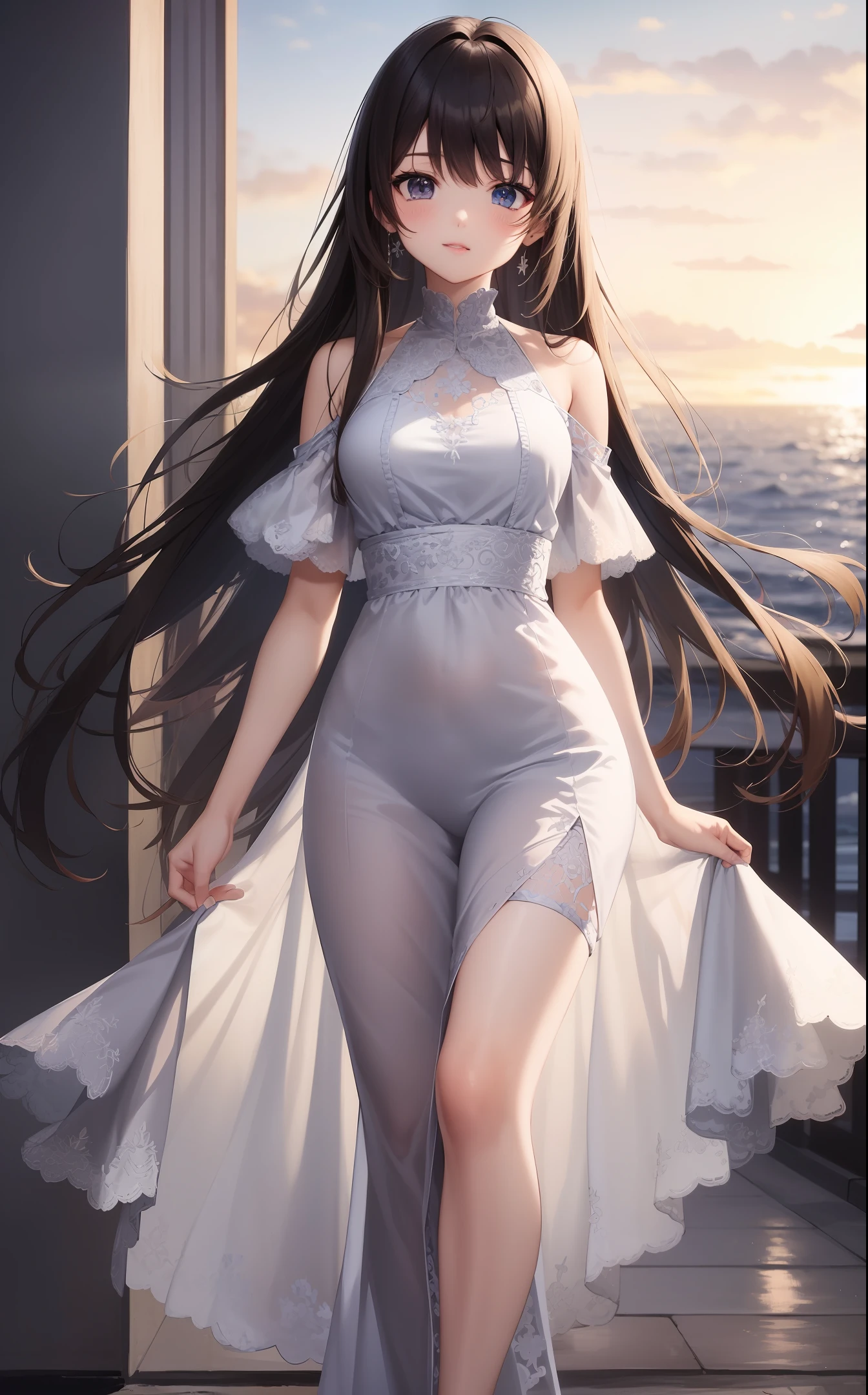 Anime transparent clothes