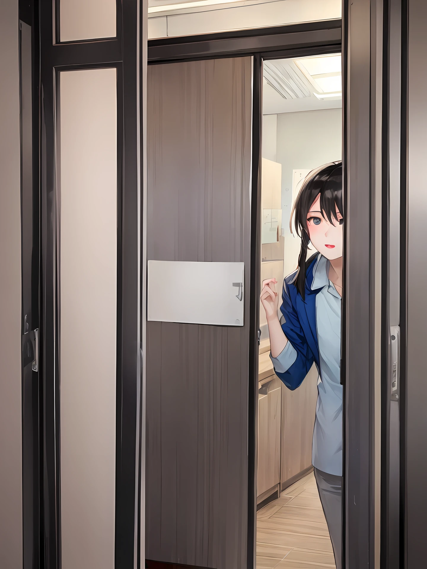 Xinjiang people，Uyghurs，operator，office room