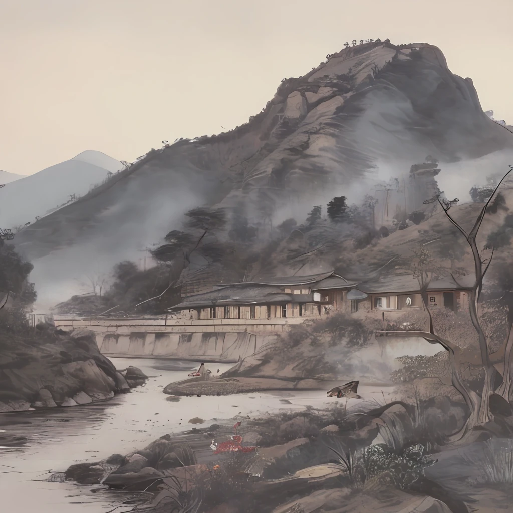 Q version of the game Ancient China scene