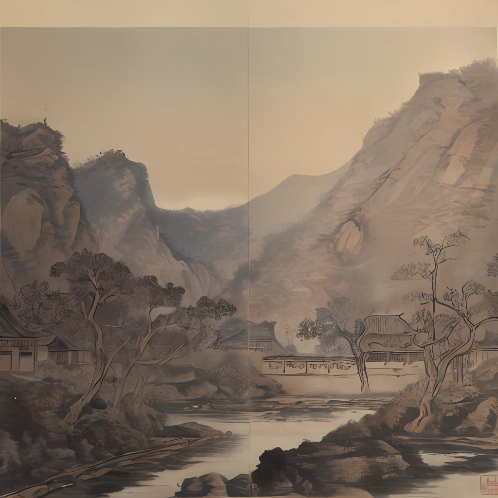 Q version of the game Ancient China scene