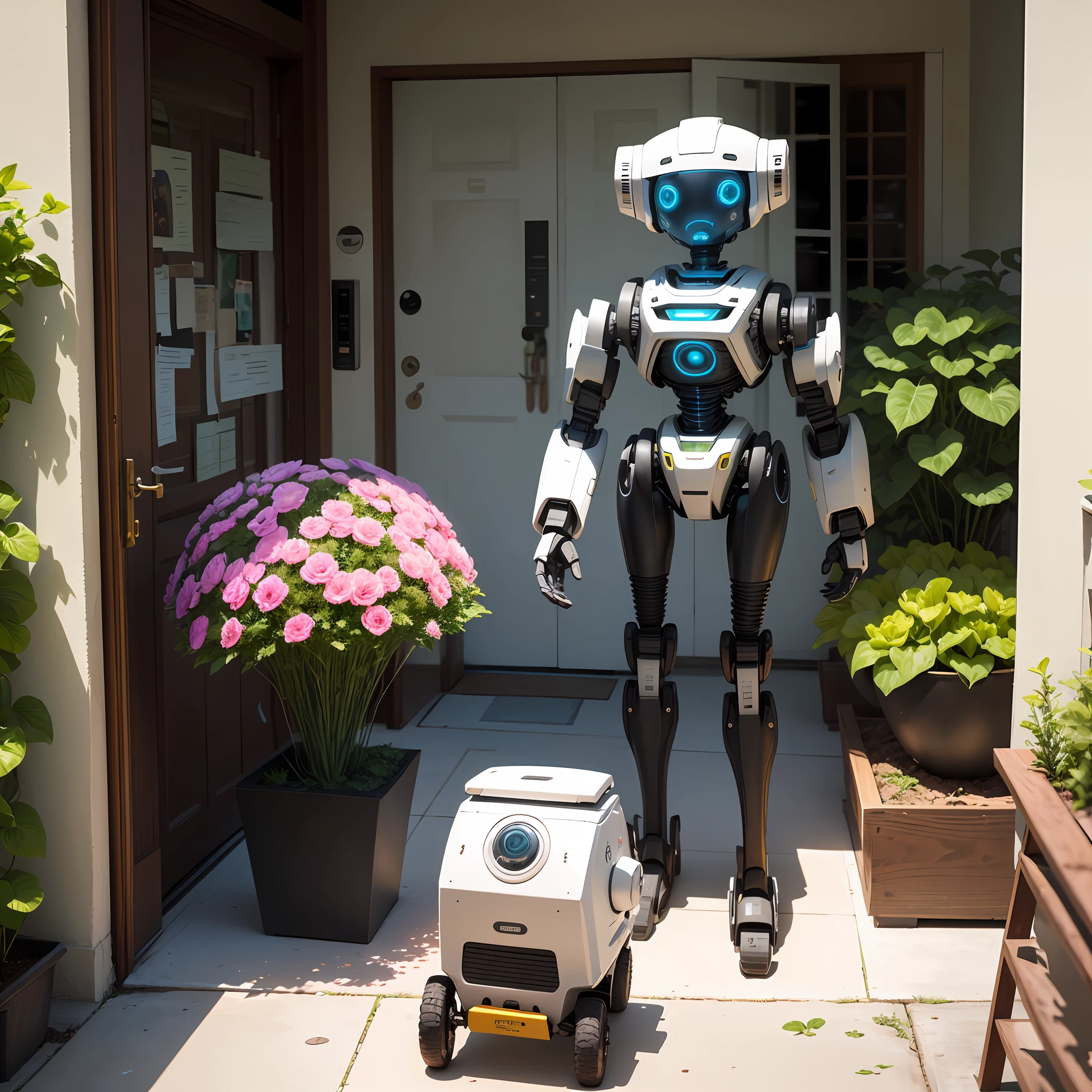 "For those who love technology, We have flowers that are voice-activated and move according to the instructions given. It's like having a robotic garden at home!” --auto