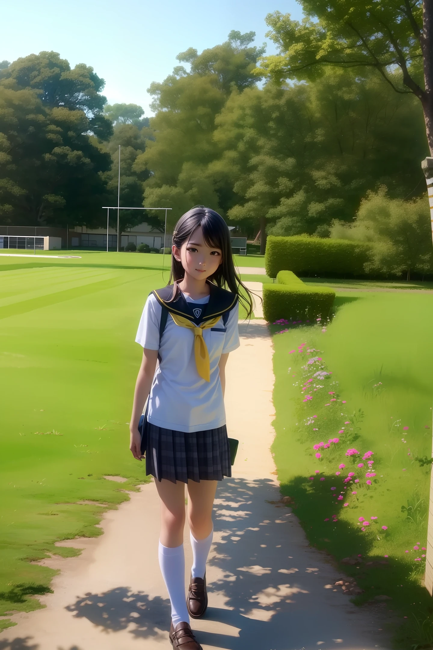 naïve,school ground