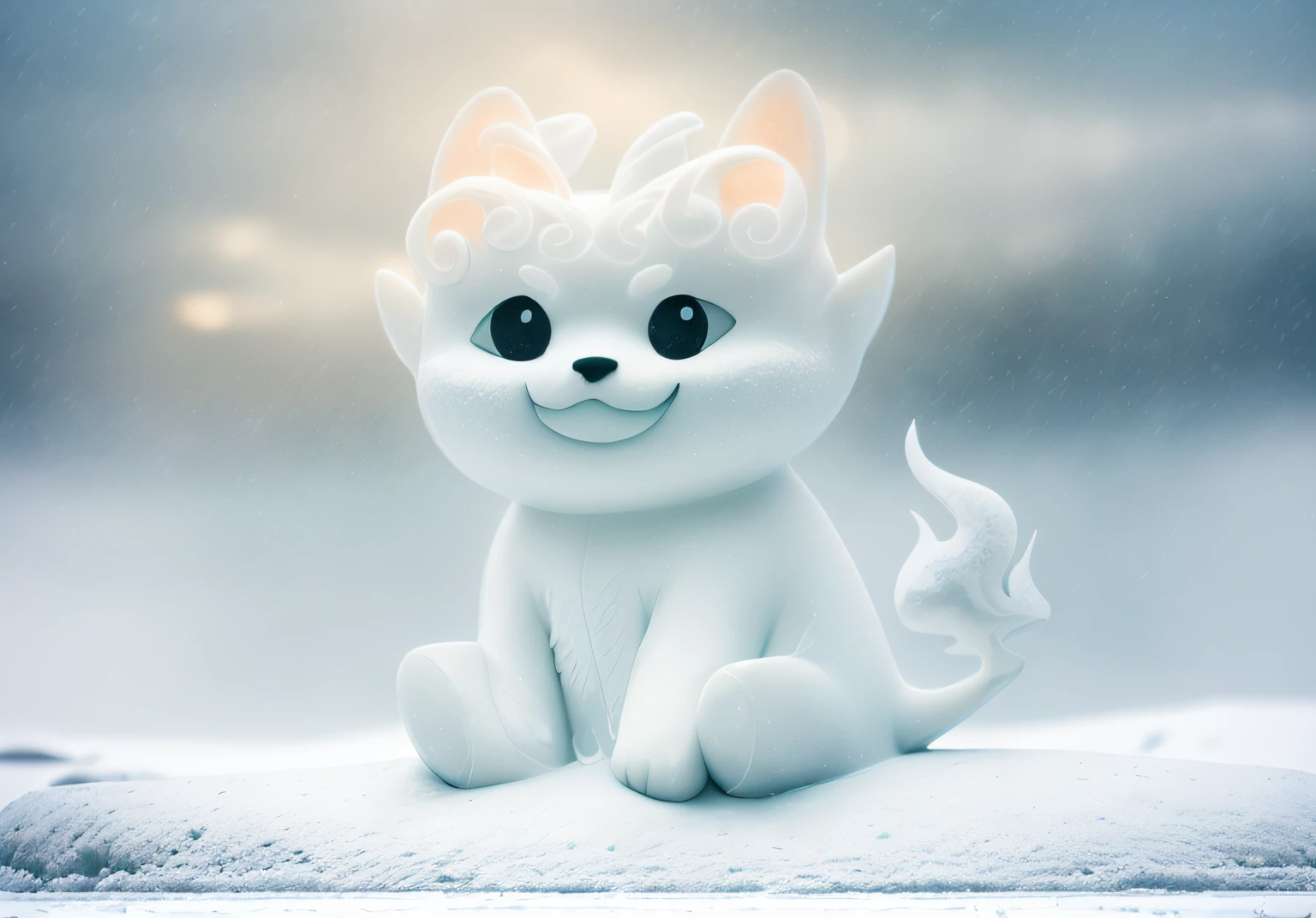 Snow sculptures