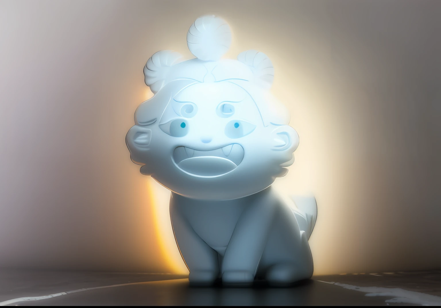 Snow sculptures,soft 3d render,delicated,k hd