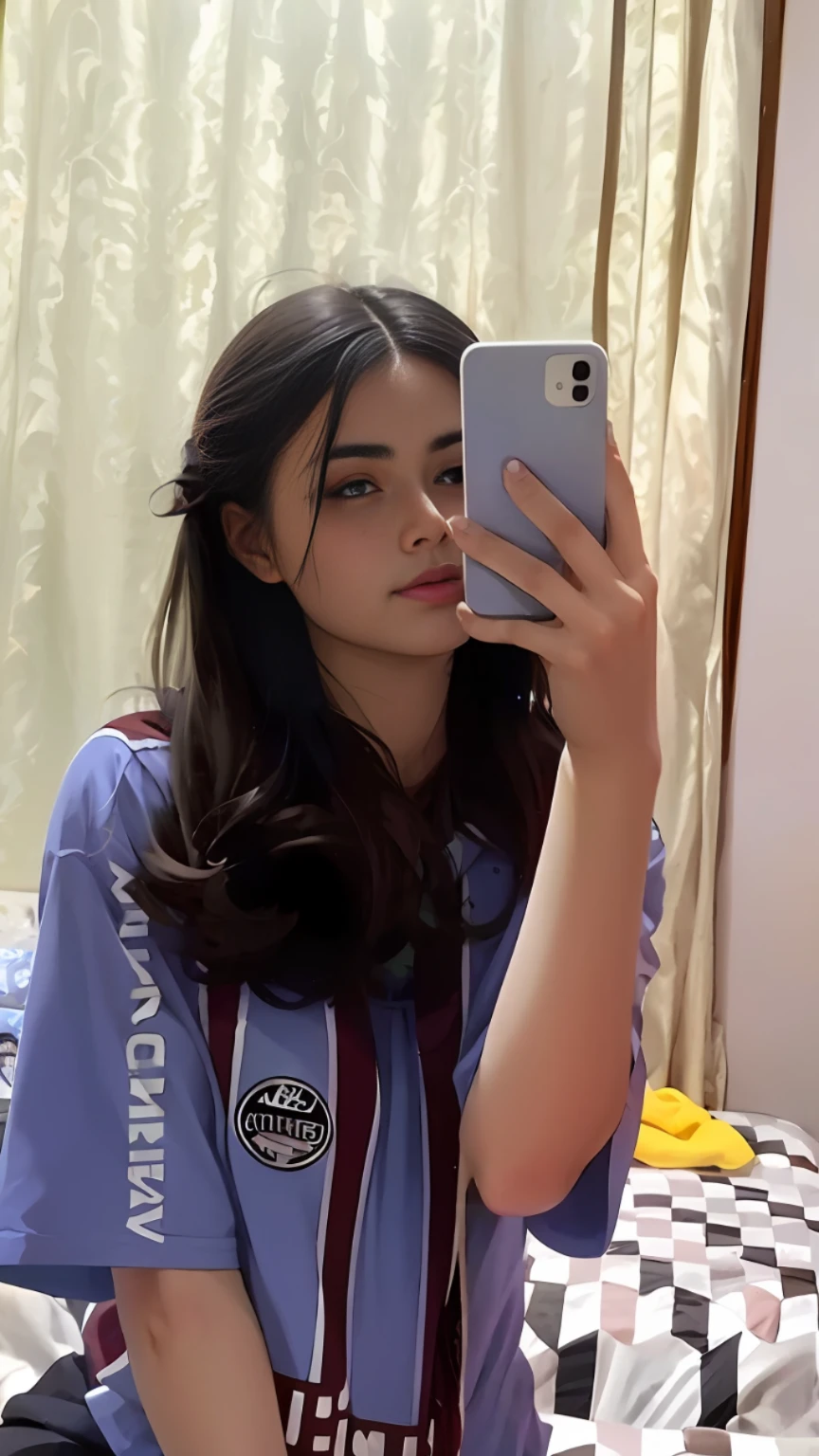 mulher arafed tirando uma selfie em um quarto com uma cama, Fotografia selfie 8k, imagem de qualidade muito baixa, ungina real, Valentina Embaralhamento, Mina Petrovic, exclusivo, selfie de uma jovem mulher, Anastasia Ovchinnikova, Viktoria Gavrilenko, Serena Malyon, foto de perfil, foto de perfil, 18 anos --auto