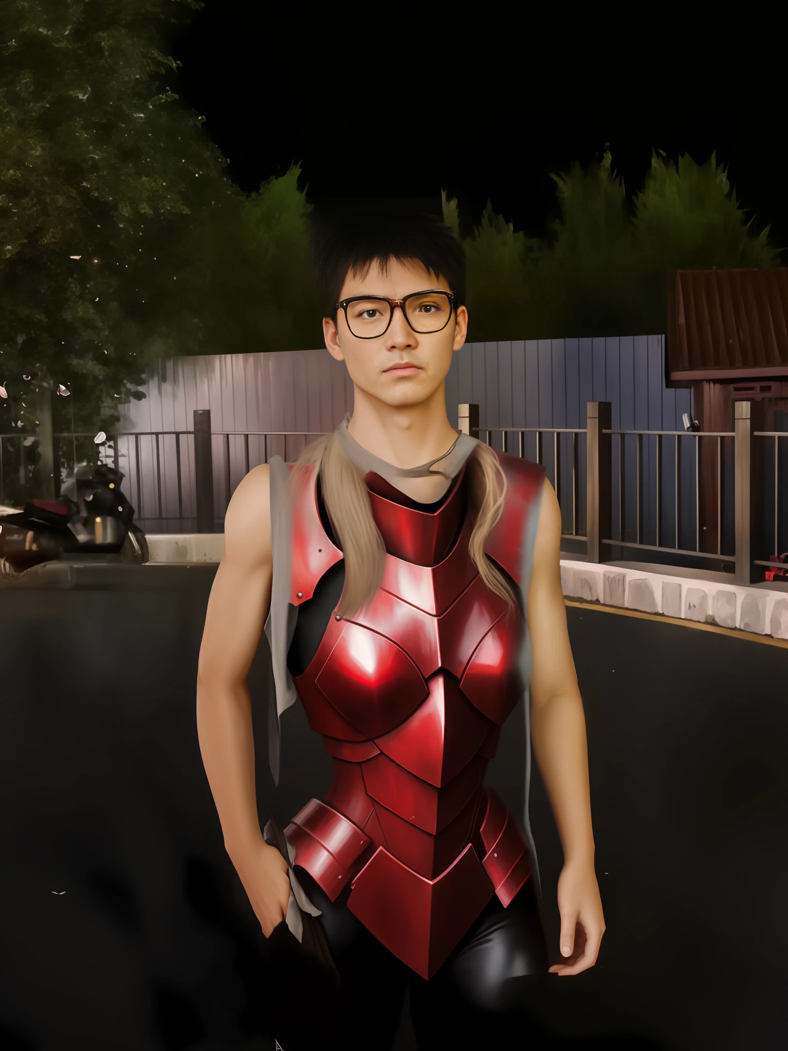 Red armor