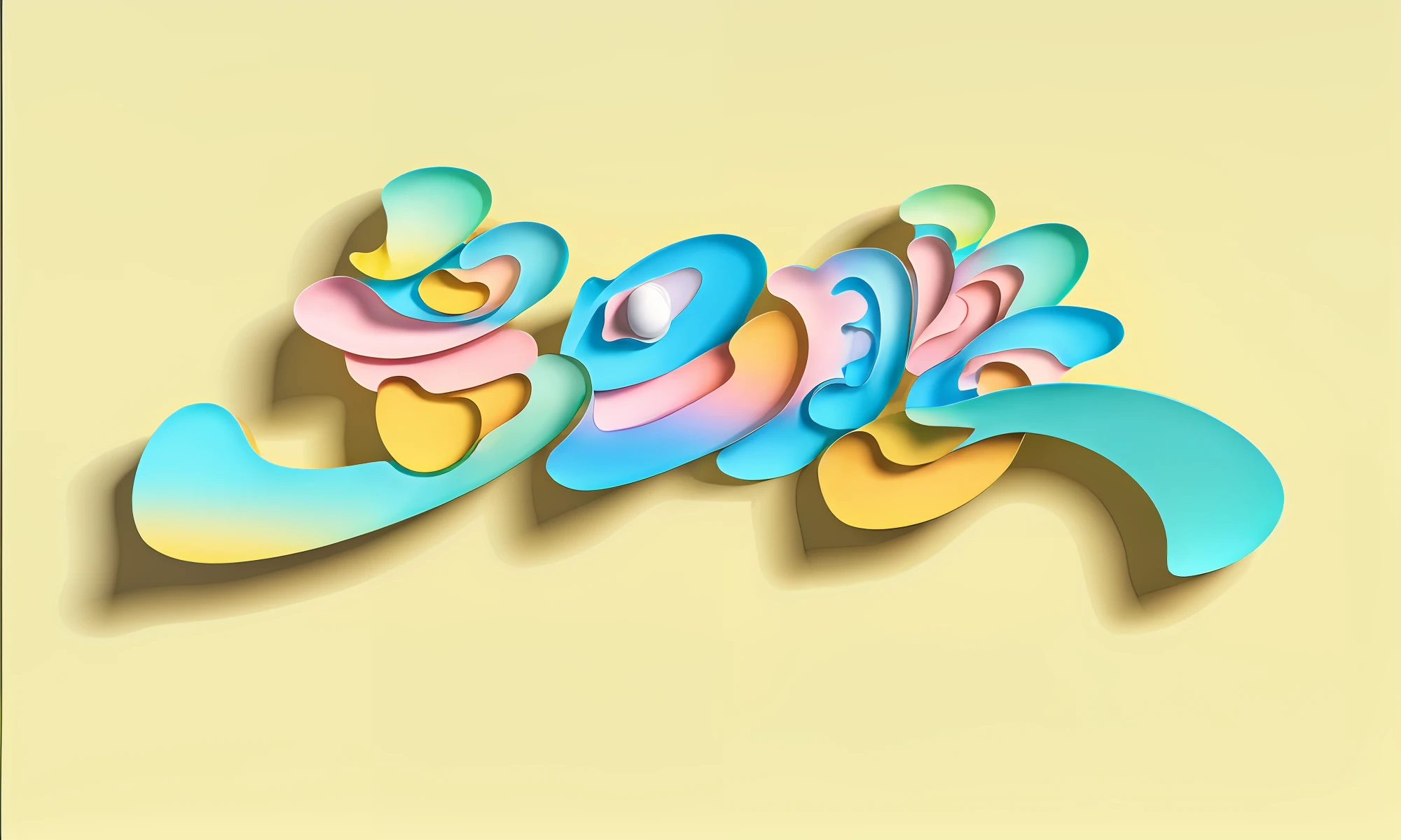 ((tmasterpiece))),best qualtiy,Dopamine style,waterface,Caustic effects,Confectionery,drinks,beach chair,surfboard,Coconut Tree,airbubble,Mosaic wall,Rich graphics,Fluid gradient(1.5),typographic, inspired by Sōtarō Yasui, Smooth lettering