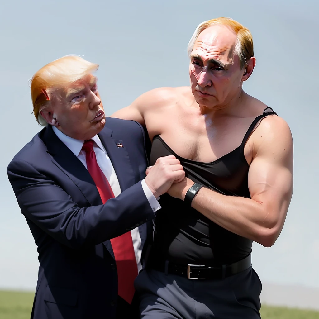 Trump and Putin punch
