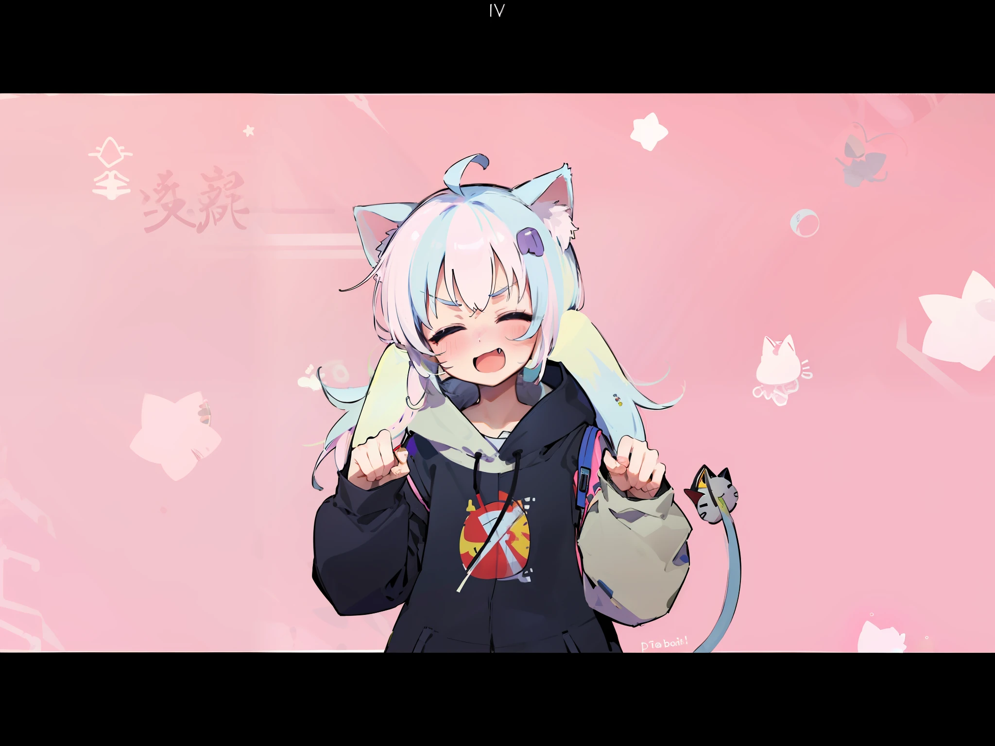 Anime character with cat ears and tail holding a bag, cute anime catgirl, anime catgirl, nekomimi, anime cat, Very beautiful anime cat girl, Flat anime style, beautiful anime catgirl, Fully robotic!! cat woman, cat woman, Cute!! tchibi!!! cat woman, very beautiful cute catgirl, anime girl with cat ears, Cat girl