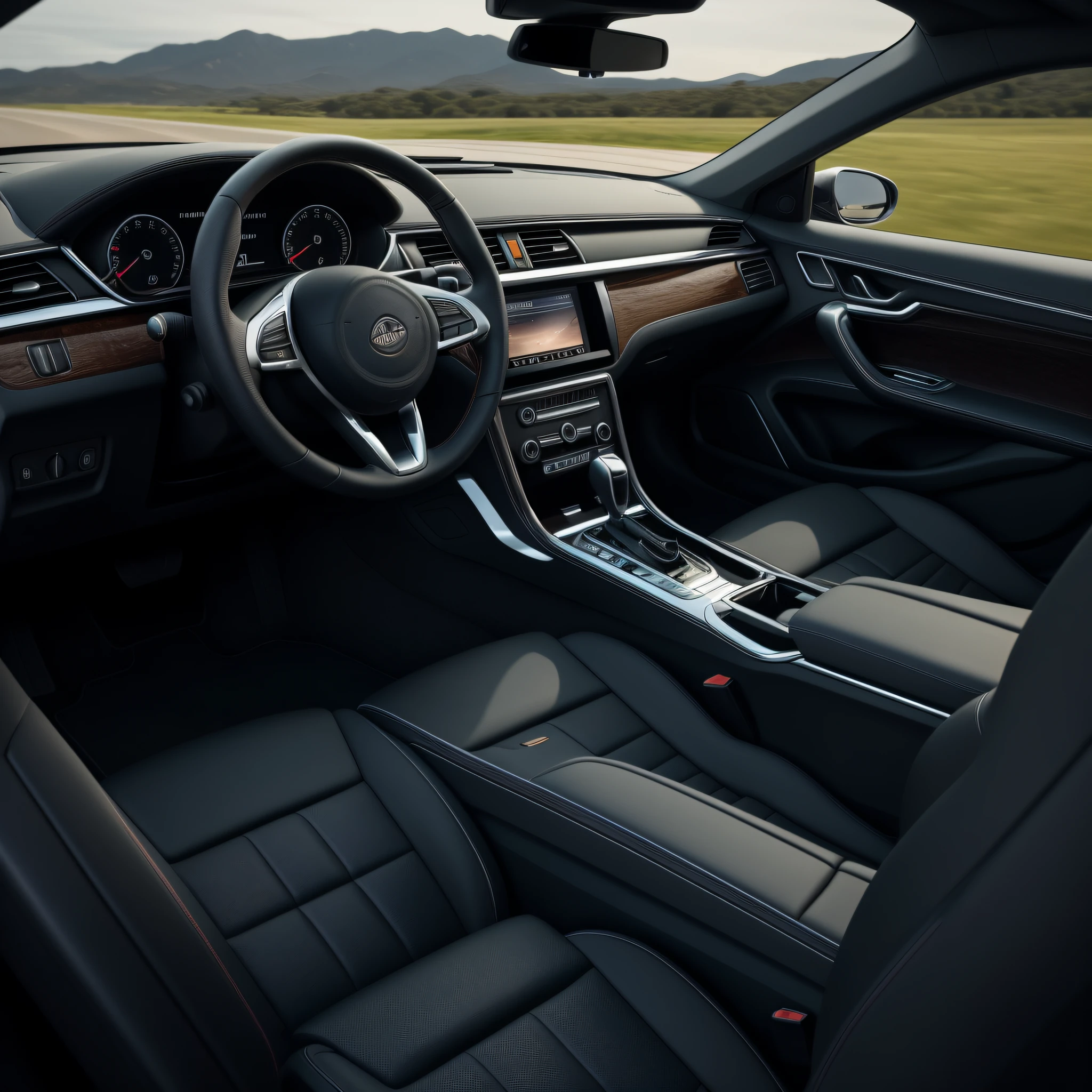 Capture the sleek and powerful lines of a car using the Nikon D850 camera paired with the Nikkor 24-70mm f/2.8E ED VR lens. This combination will allow you to capture every detail and showcase the beauty and craftsmanship of the automobile.
Experiment with different angles and perspectives to emphasize the car's unique design features. Capture close-up shots of the car's emblem, headlights, and intricate details to highlight its personality and character. Use a wide aperture to create a shallow depth of field, blurring the background and drawing attention to the car itself.
When photographing the car in motion, utilize a fast shutter speed to freeze the action and capture the dynamic movement. Consider capturing the car driving on a scenic road or against a stunning backdrop to add context and enhance the overall composition.
Pay attention to the lighting conditions and use natural or artificial light to bring out the car's curves and contours. Experiment with different lighting angles to create highlights and shadows that add depth and dimension to the car's body.
Finally, take advantage of the camera's high-resolution capabilities to capture fine details and textures, such as the reflection of the surroundings on the car's polished surface or the intricate stitching in the interior.