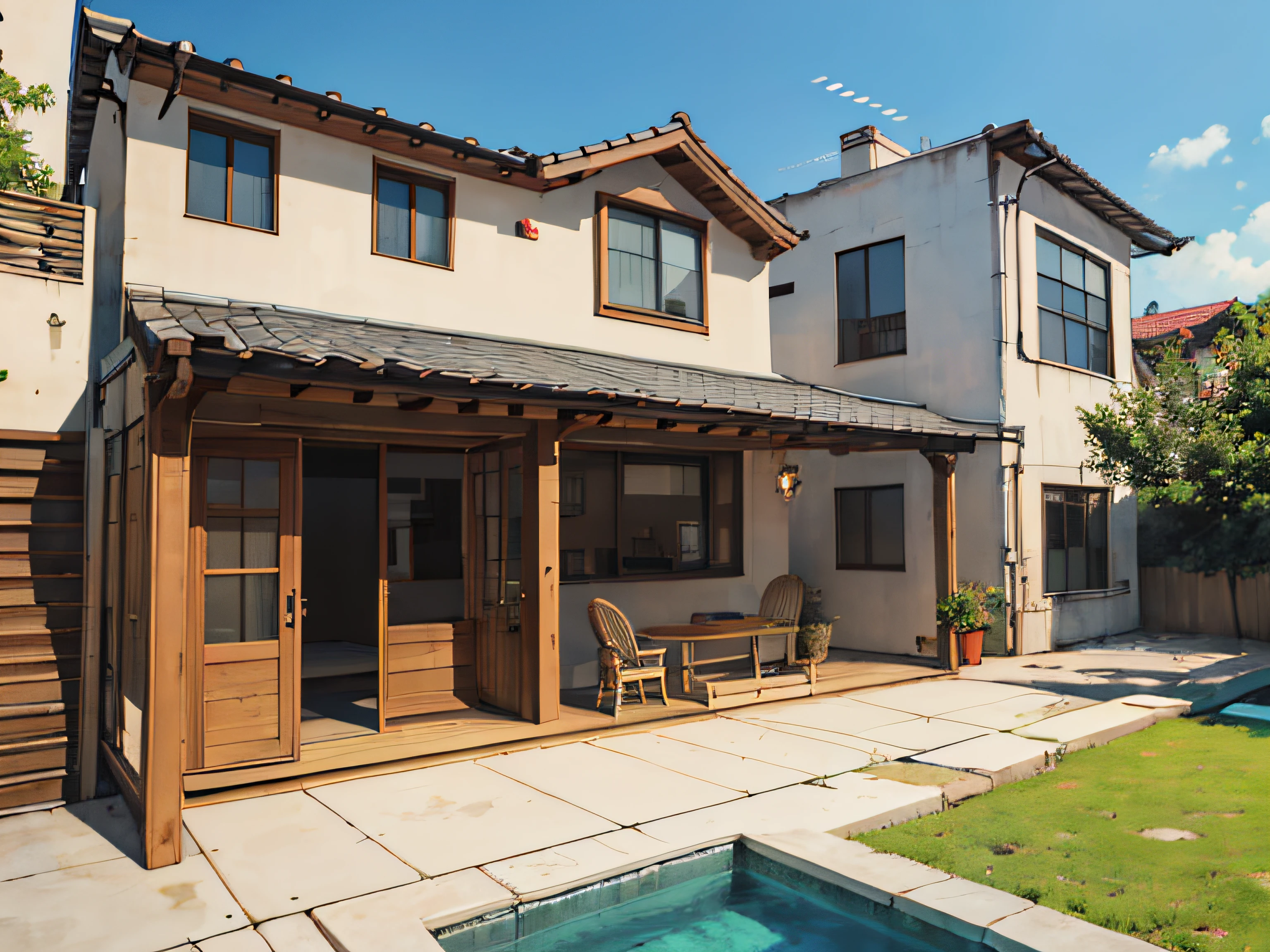 uma casa   1.2, casa estilo americano