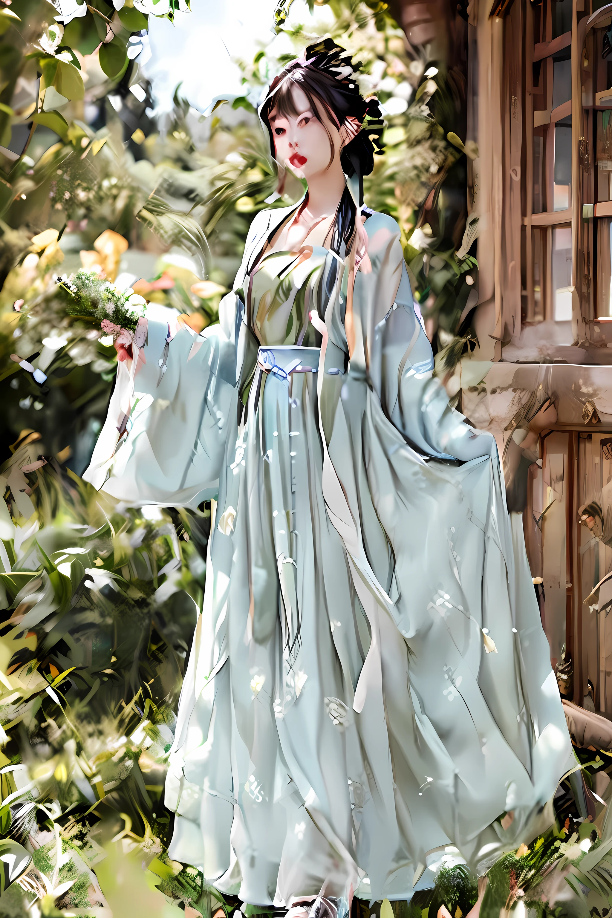 themoon,Beautuful Women,Hanfu