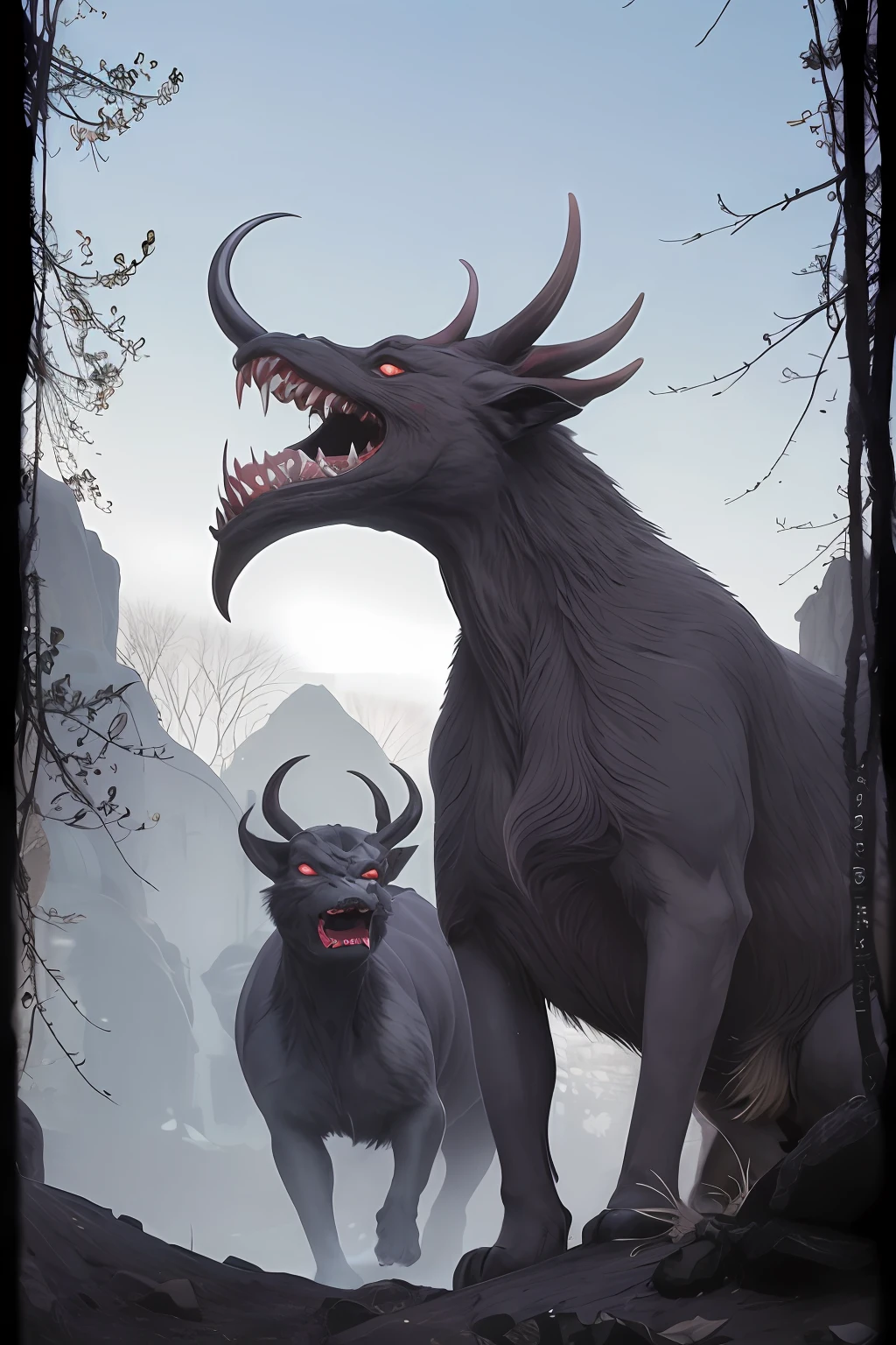 The disciples of the Immortal Cultivation Sect encountered demon beasts