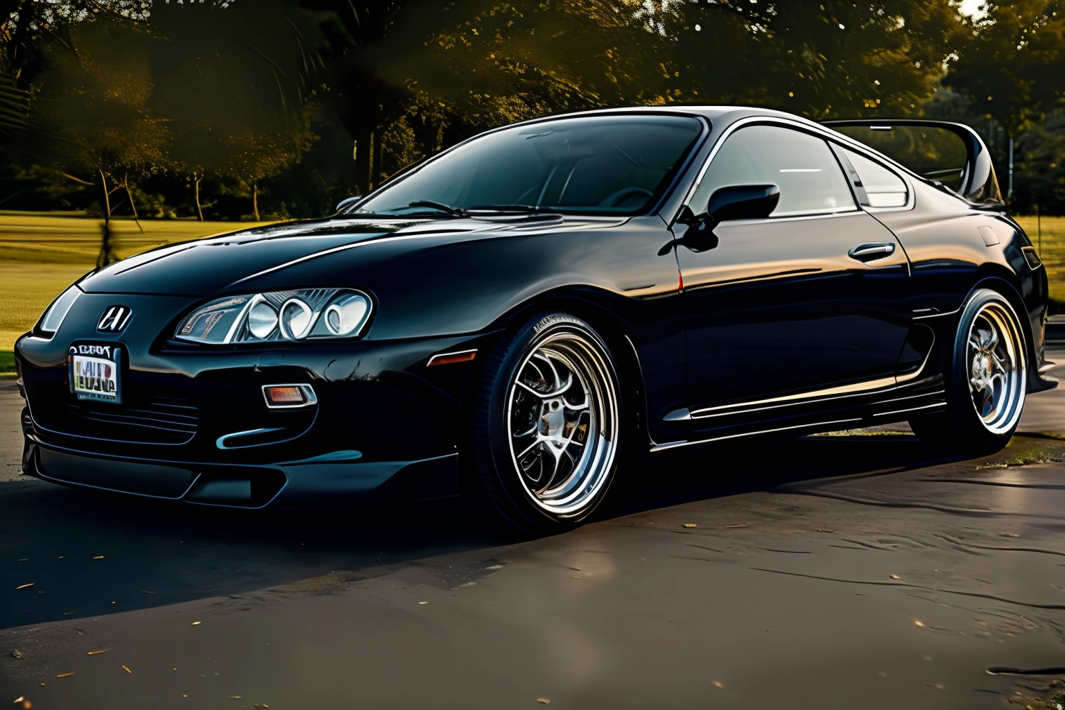 Black 2005 Honda VII Accord