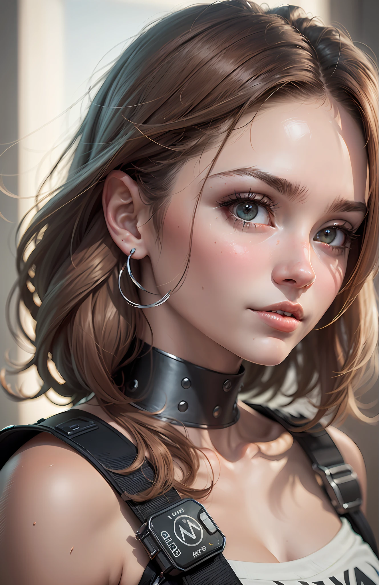 ((melhor qualidade)), ((ultra res)), ((fotorrealista)), (detalhes intrincados), 19 anos, cabelo loiro, rosto perfeito, maquiagem: 1.5, luz no rosto, detalhe do rosto, nu, ((FULL HDR 8K)), professional render,ArtStation