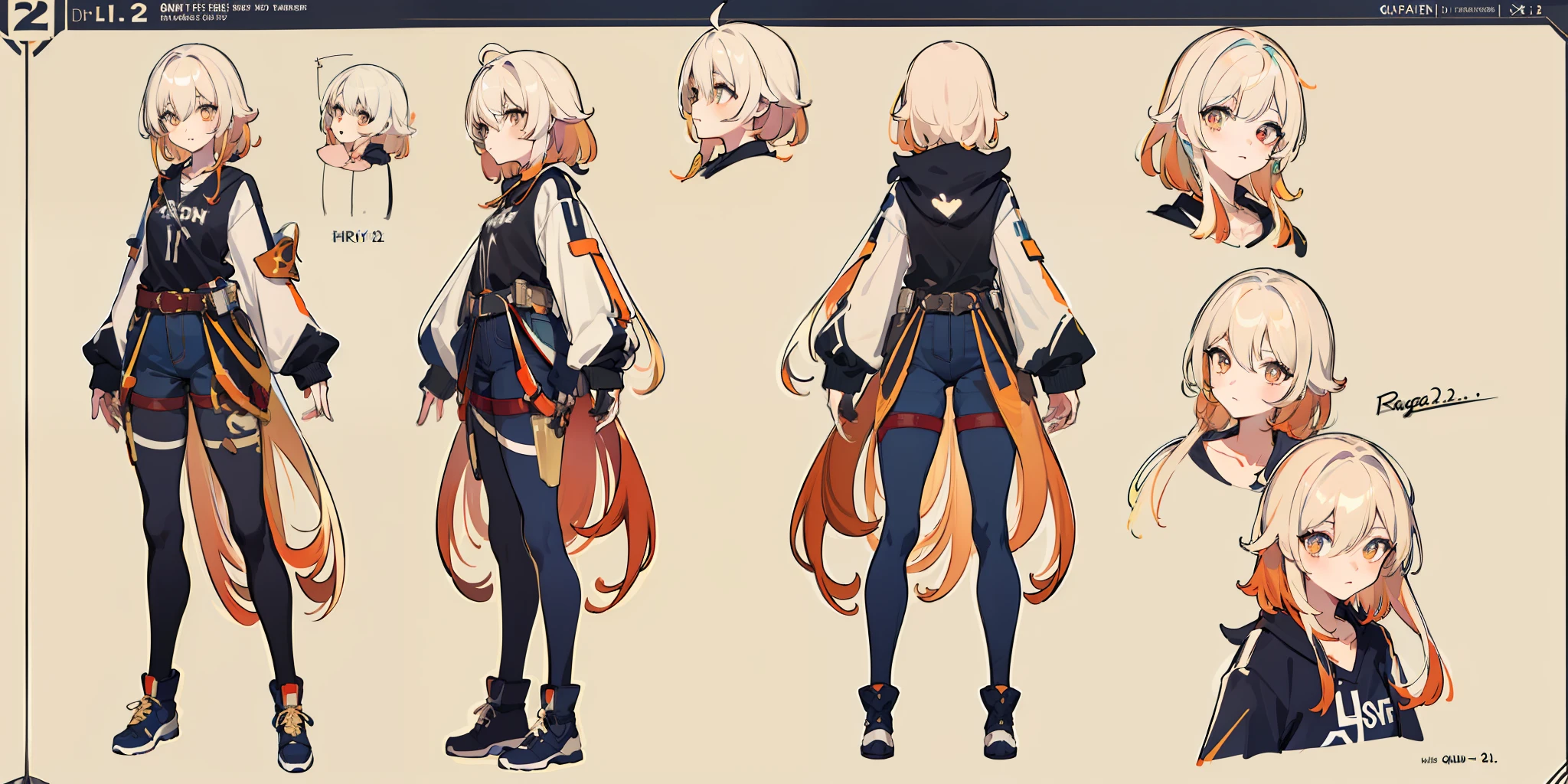 ((8k,best qualtiy)))1 Young girls, Role table, concept-art, full bodyesbian, (Best images:1.2), (best qualtiy:1.3), 1 rapariga, standing on your feet, short detailed hair,angelicales,golden hair,Golden eyes,Sweatshirt,denim pant