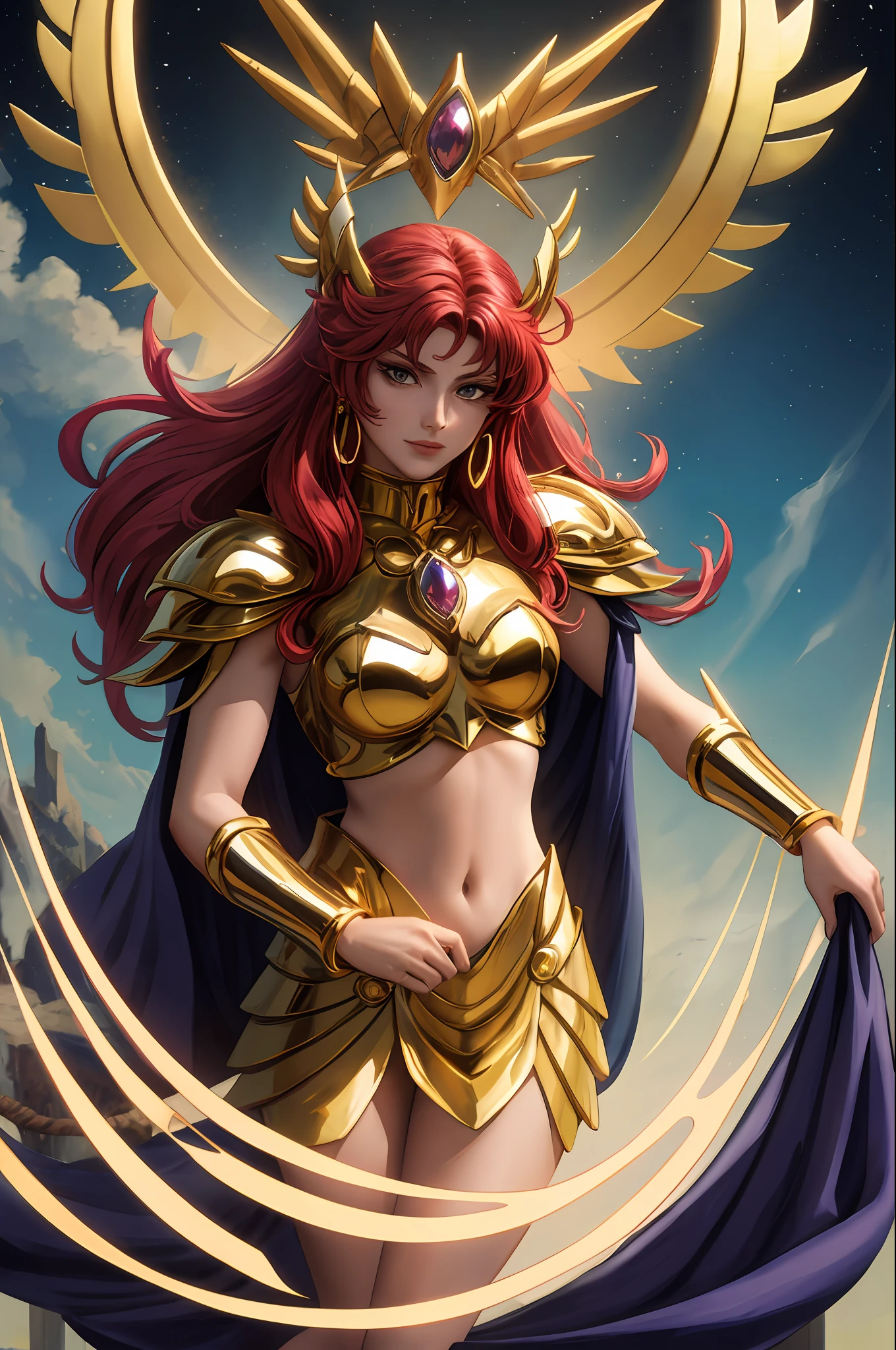 atenea, Goddess of wisdom, Saint Seiya