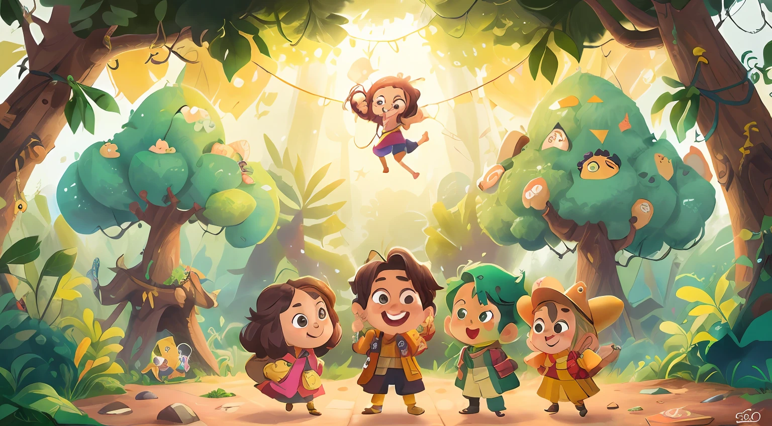 (( grupo criancas felizes,mao aberta rindo feliz feliz, qualidade perfeita,maos fechada, maos dedos abertos, mao dois dedos aberta, Playing Johnp: clear focus (desordem - casa: 0.8), (obra-prima: 1.2) (realista: 1.2) (pele detalhada: 1.3) (detalhes complexos) (8K)