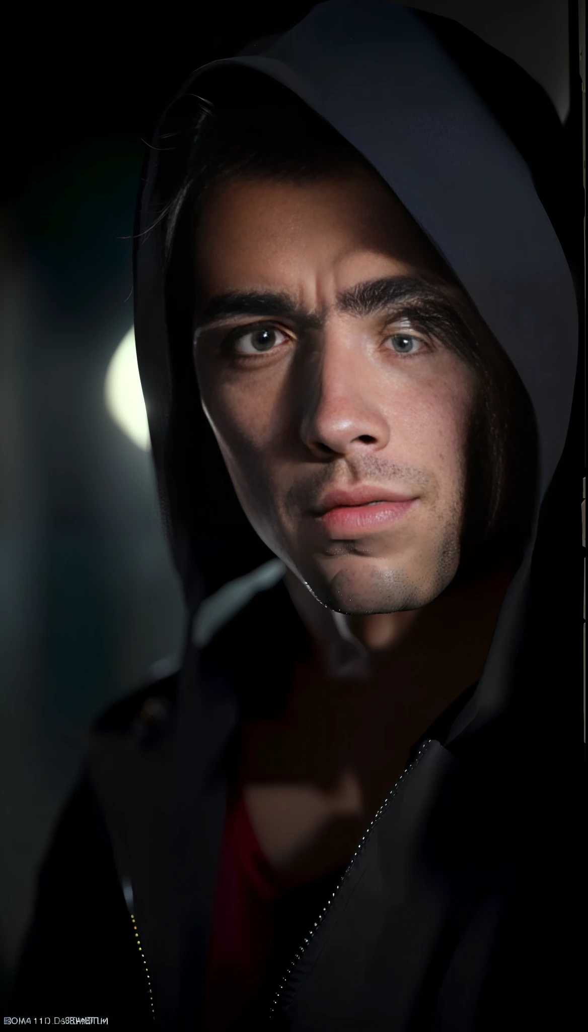 uma fotografia premiada de um (homem bonito: 1.1), detalhada, Trend in Artstation Senary Scary