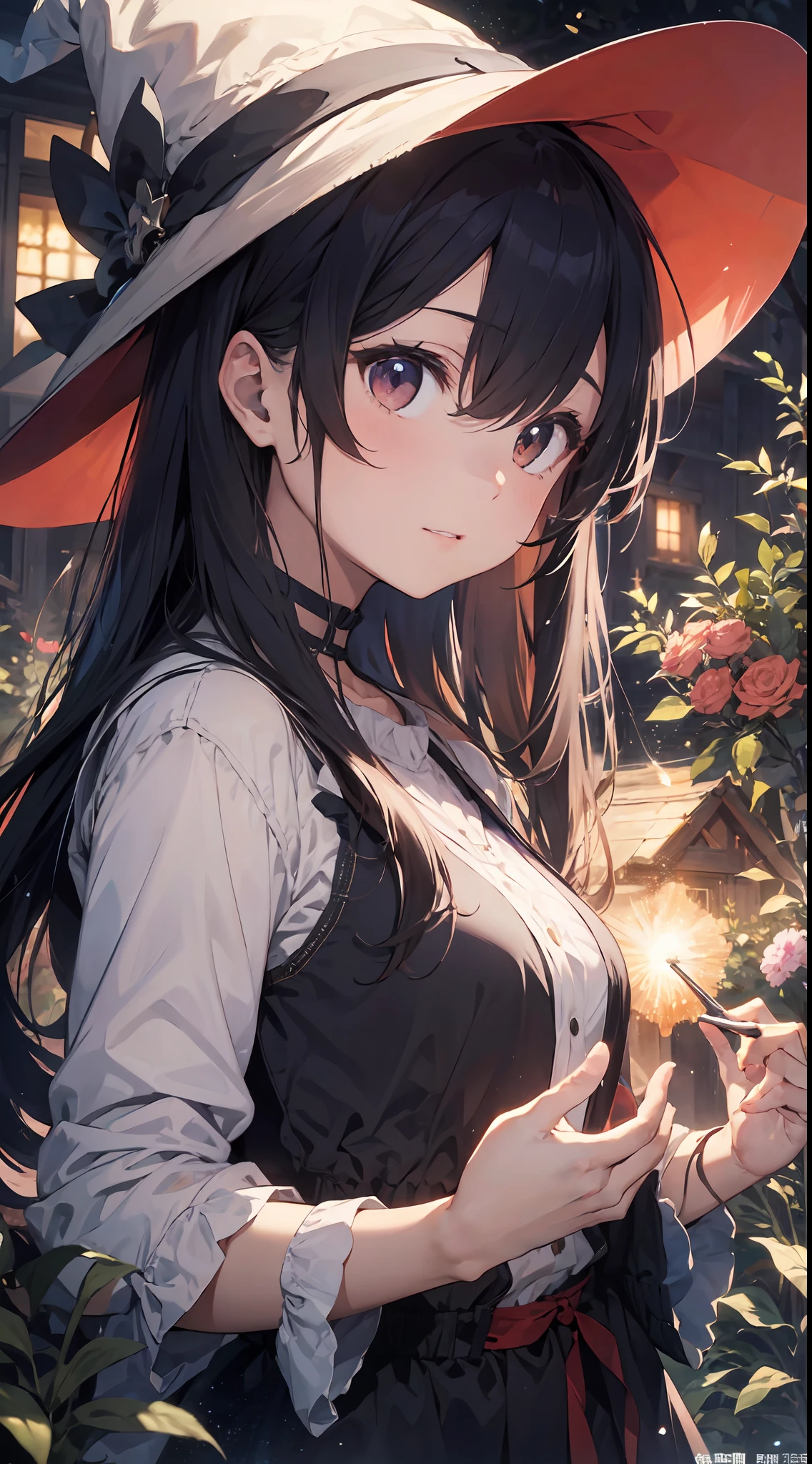 (Master masterpiece、最好质量、highestres、offcial art、Beautifully Aesthetic:1.2)、(Master masterpiece、最好质量、最好质量、offcial art、Beautifully Aesthetic:1.2)、(Master masterpiece、最好质量、最好质量、offcial art、Beautifully Aesthetic:1.2)、(1girl in:1.3)、Heavily detailed、(Fractal Art:1.3)、colourfull、highestdetailed、「Enchanting witch from another world」This painting titled、It depicts a captivating beautiful witch manipulating magic in the castle gardens without limits。The castle spreads out、The garden there is、It creates an atmosphere as if a door to another world has appeared..。
Standing at the center is、Beautiful witch in a sophisticated dress。His face is meticulously drawn.、He has a profound expression on his face, as if he strongly wishes for something.。In her hand is a luxurious wand.、From that wand is emitting mighty magical powers。 The magic cast is、It was released as an explosive force from the tip of the wand.、The energy that reverberates through the garden as a beam of colorful light is very powerful.、A beam of light makes a large trajectory in the sky。
The charm of this painting is、The mighty and enchanting beauty of the witch、ve、It skillfully captures the mystique of the garden.。 、And the witch's facial expressions and movements are very realistic.、It has the power to draw the viewer into the place。
Moreover、the light and shadow production is also stunning。The beam of light emitted by the cane is、Illuminate the gardens and castle、pure、Creates a sense of distance from the visual light source to the witch.。Quality produces realistic images、It can convey visual beauty and story appeal at the same time。
This is、Not only visually appealing works、It is a work that further enriches the visual experience by drawing a story.。 」We are thinking about the theme to the fullest。The images are very realistic and、Very detailed and、Must be a high resolution 16k。Sony F and 24-105mm f / Use a Sony Alpha 4 mirrorless camera with 1G OSS lenses。ISO sensitivity to 32,000、Shutter speed 1/Set to 125 se