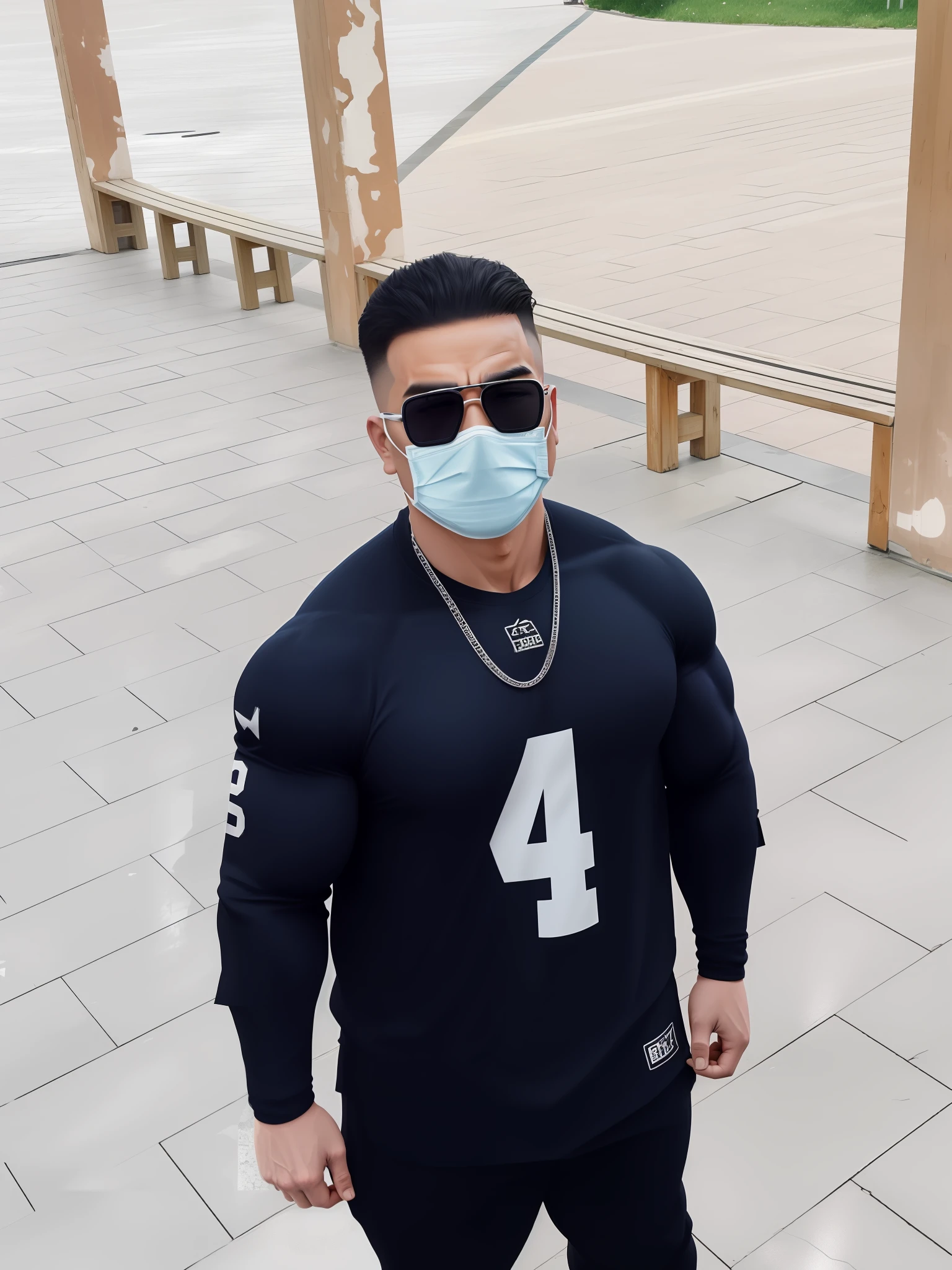 Muscle, good figure, HD reality