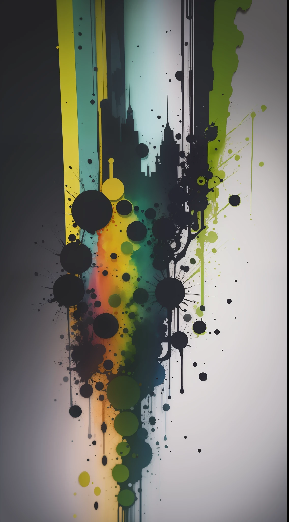 3d watercolor abstract,dark background,high resolution,high quality,colorful,green,red,blue