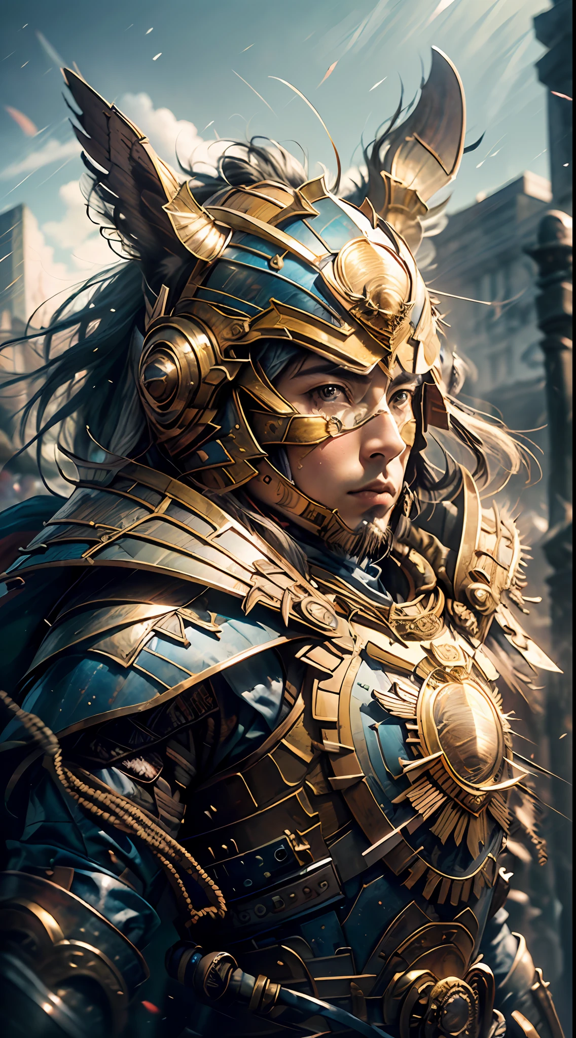 ((obra-prima))), (((melhor qualidade))), ((ultra-detalhado)), (hiper-realista), (Highly detailed CG illustration), cinematiclight, fotorrealista, homen superman extremamente bonito, intrincado eaba detalhado, capa vermelha, spear, (montada em um cavalo)