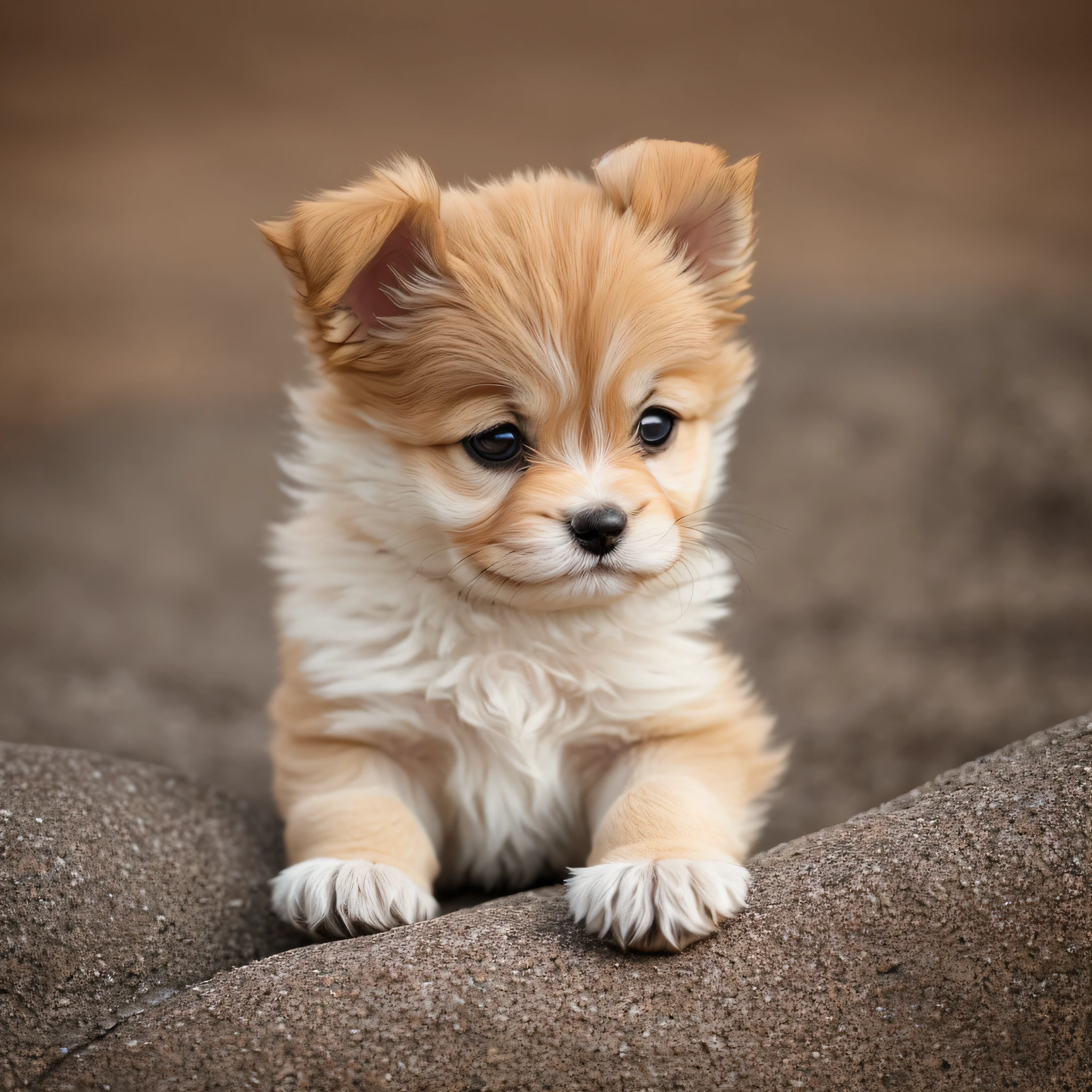 Introduction and introduction of the main character, a small and adorable jack russell terrier dog, warm sunlight
