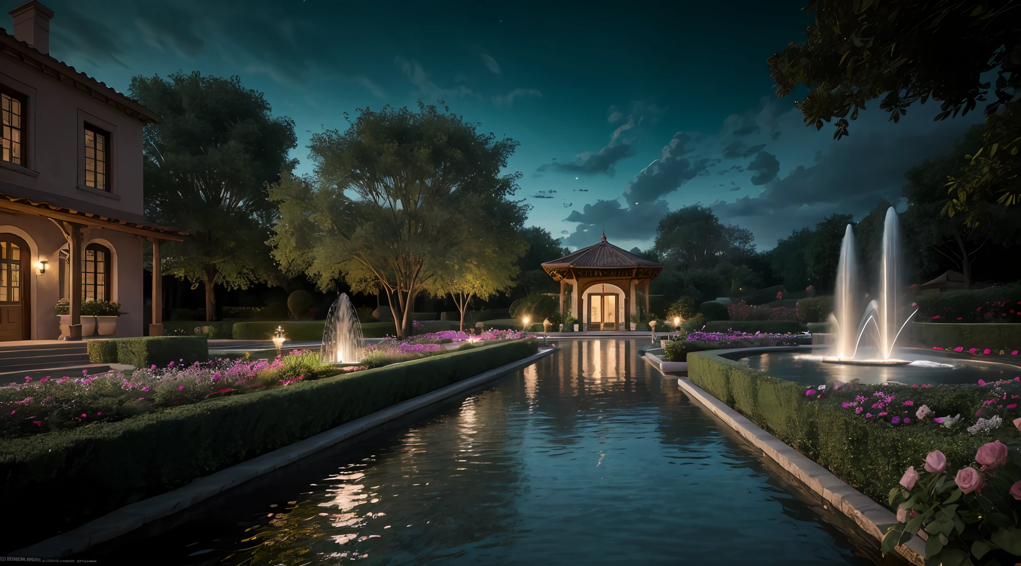 Beautiful fountain