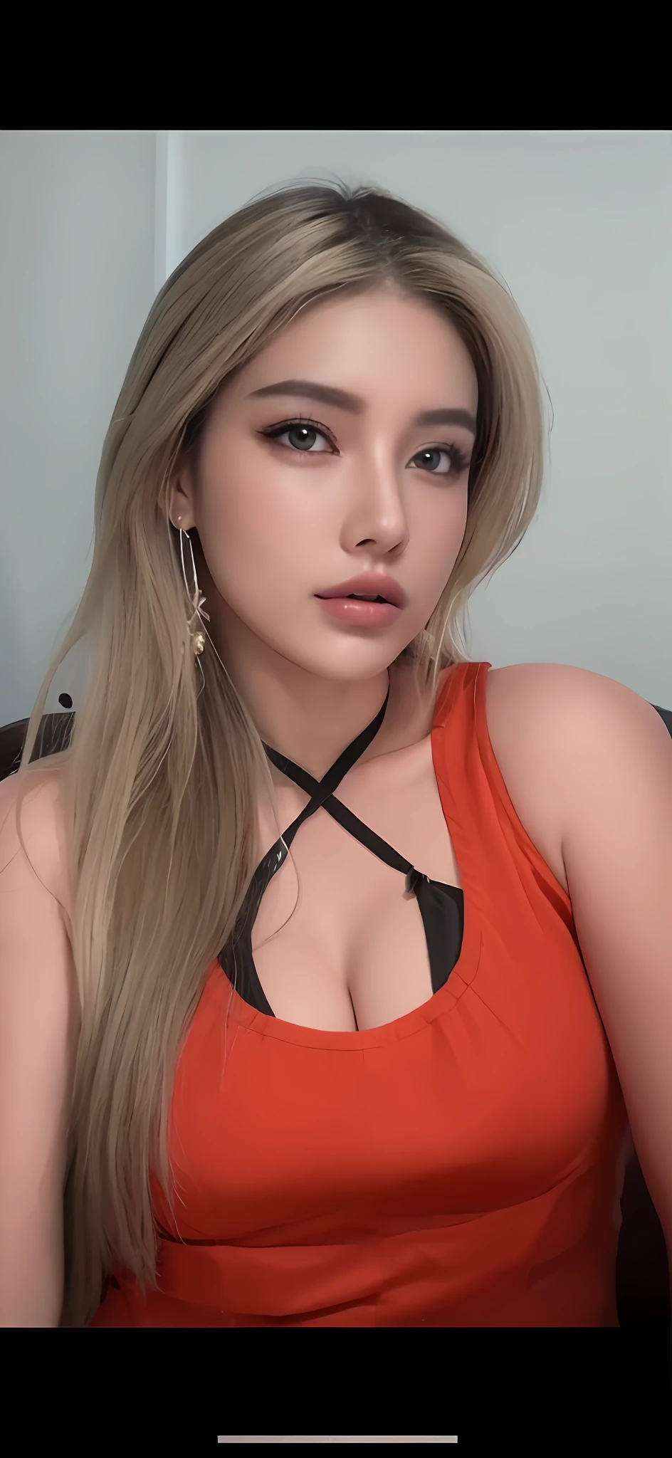 (goddess-like happiness:1.2), Kpop idol, 20 years old, green eyes, long hair, (photo RAW:1.2), (photorealistic:1.4), (masterpiece:1.3), (intricate details:1.2), delicate, beautiful detailed, (detailed eyes), (detailed facial features), (dress), tall female, small breasts, narrow waist, tight skin, (looking_at_viewer), from_front, large circle earrings, slim_legs, (thin), (best quality:1.4), (ultra highres:1.2), cinema light, outdoor, (extremely detailed illustration), (lipgloss, eyelashes, best quality, ultra highres, depth of field, caustic, wide lighting, natural shading, 85mm, f/1.4, ISO 200, 1/160s:0.75), dynamic pose, blonde, white skin, cheek, you are the rose, Brazilian woman, model, white, European style, corset, lace, crown on the head, miss universe, delicate face, Perfect