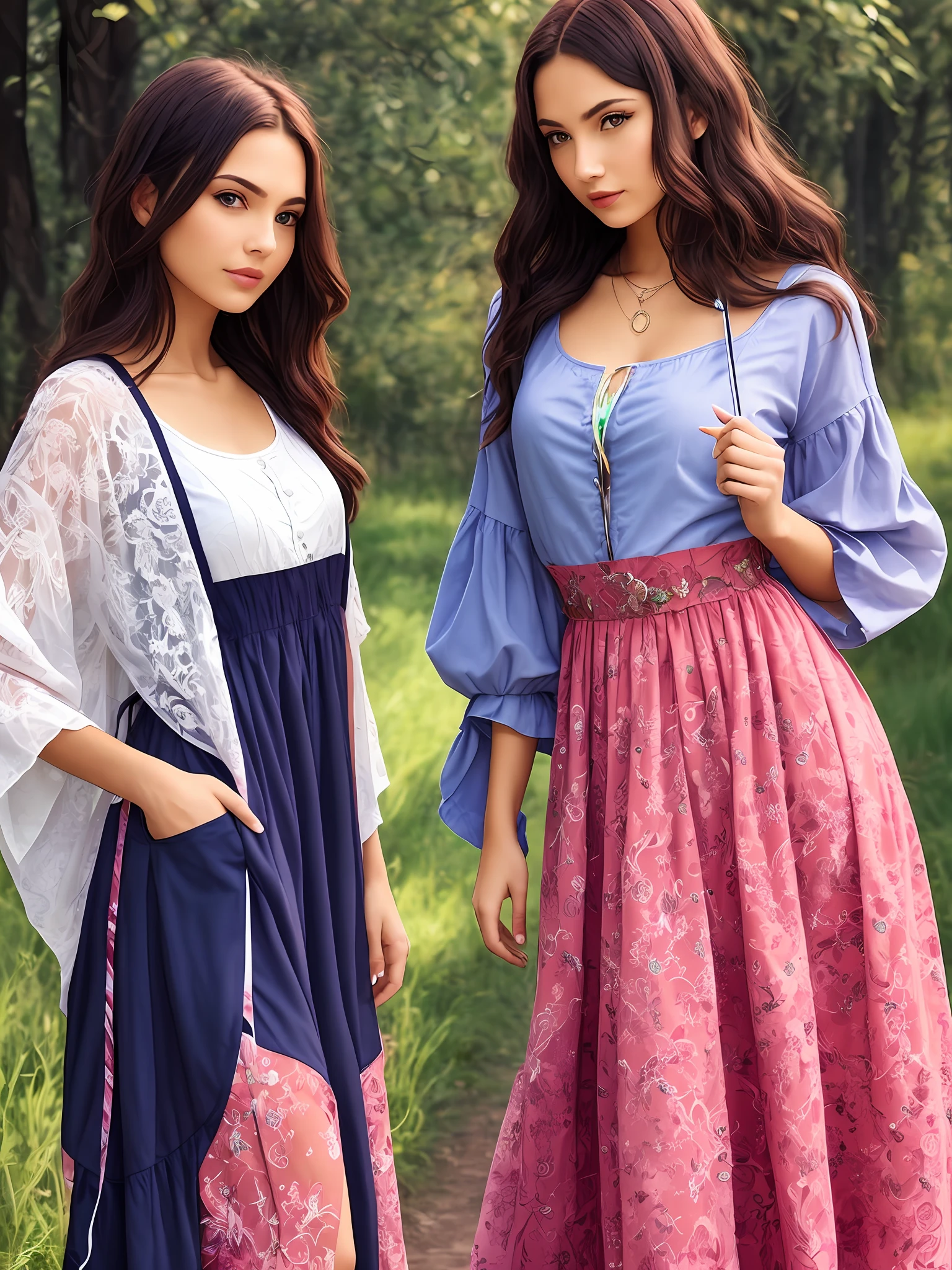Beauty and women's clothing