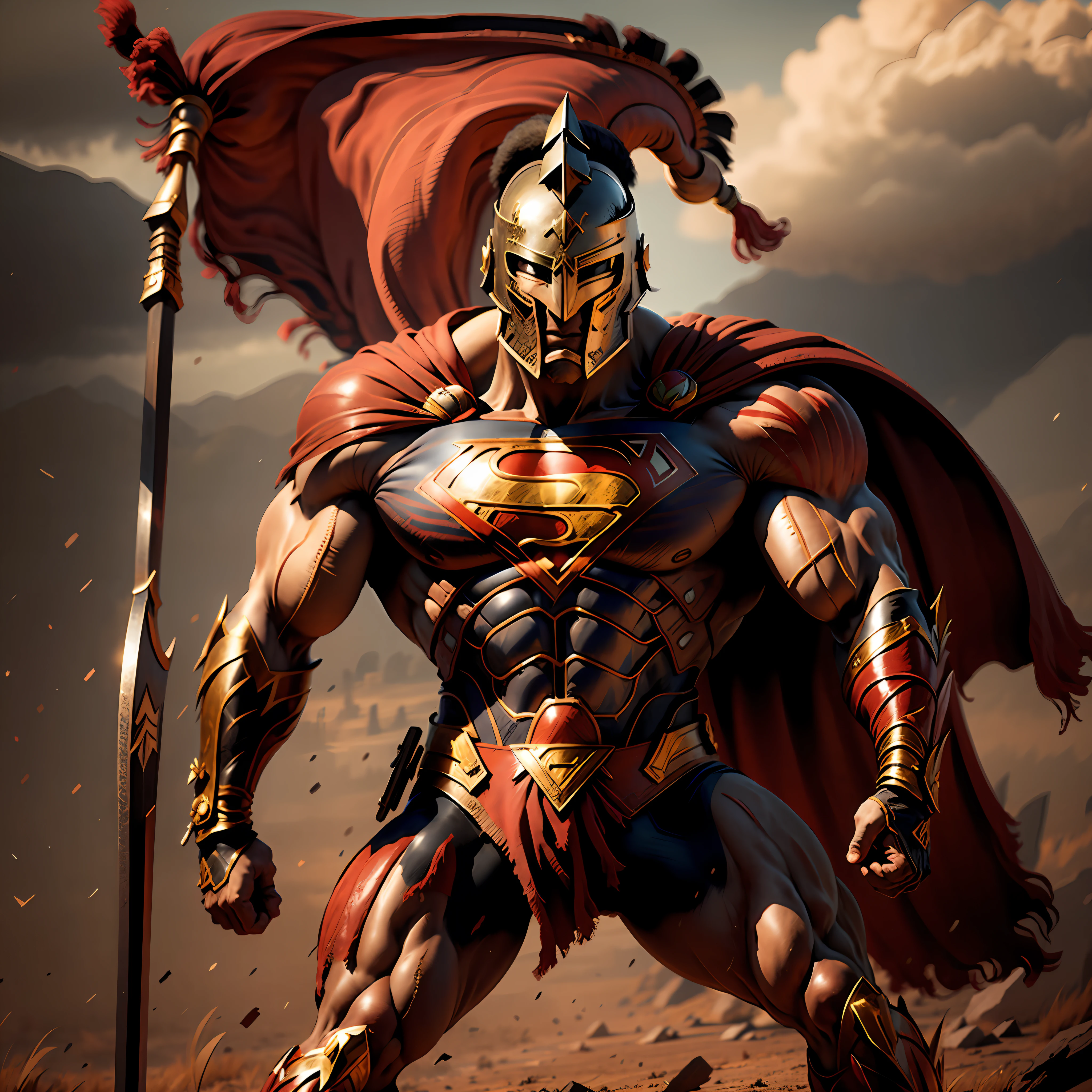 Superman armadura, Um arqueiro no estilo de sp4rt4