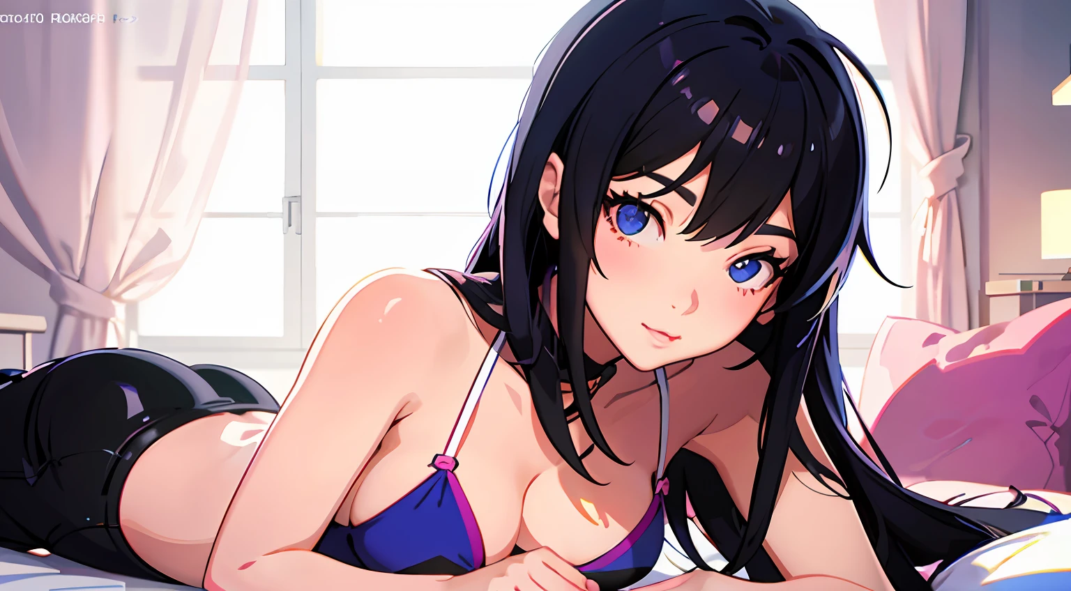 Anime - Stylish woman lying in bed in bikini, Ilya Kuvshinov. 4 k'', Smooth anime CG art, Digital Art Ilya Kuvhinov, Detailed digital anime art, drawn in anime painter studio, art-style : Ilya Kuvshinov, Digital anime illustration, Ilya Kuvshinov style, seductive anime girls, breathtaking ilya kuvshinov