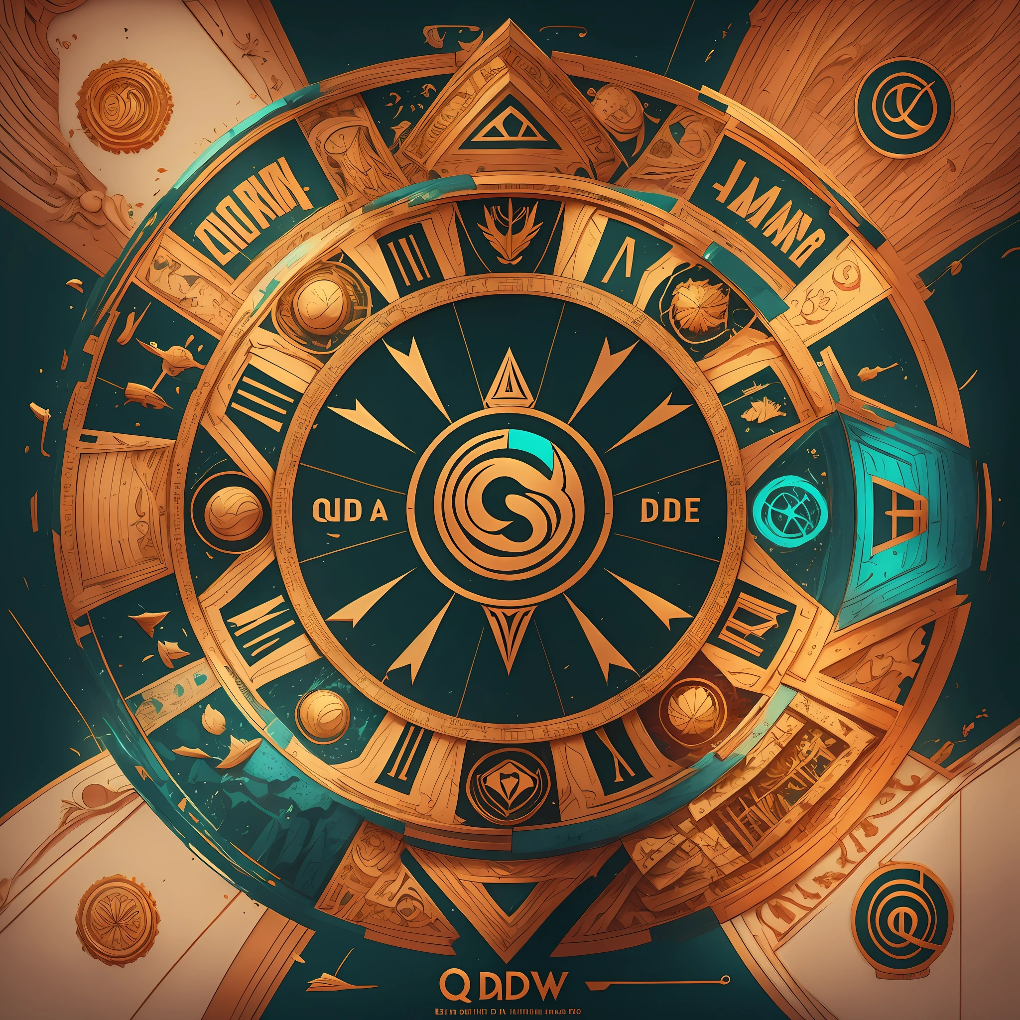 Create a distinctive and memorable logo for the word "QgDaCrew". Explore diferentes estilos e conceitos visuais para transmitir a identidade e a mensagem da marca ou projeto de forma criativa e eficaz. Experimente com a tipografia para a palavra "QgDaCrew". Look for a stylized and unique font that reflects the brand's personality and style. Think about how the letters can be stylized or combined to create a unique and memorable look. Consider adding graphics that complement the word "QgDaCrew" and reflect the essence of the brand or project. This may include music-related symbols, arte, technology or any other element that represents the purpose of the brand. Escolha uma paleta de cores que esteja alinhada com a identidade da marca. Consider the emotional and psychological significance of colors, as well as contrast and readability with typography and graphics. Utilize cores vibrantes e impactantes que transmitam a energia e a personalidade da marca. Busque um design equilibrado e harmonioso, onde todos os elementos da logo estejam integrados de forma coesa. Avoid a confusing visual composition and prioritize a clean and professional look. Lembre-se de que a logo deve funcionar em diferentes tamanhos e formatos, whether for digital use on social media or for impressions on promotional materials. Certifique-se de testar a legibilidade e a adaptabilidade da logo em diferentes contextos. If necessary, Consider seeking the help of a professional graphic designer to ensure a high-quality end result that properly represents the word "QgDaCrew" e a identidade da sua marca ou projeto. --auto --s2