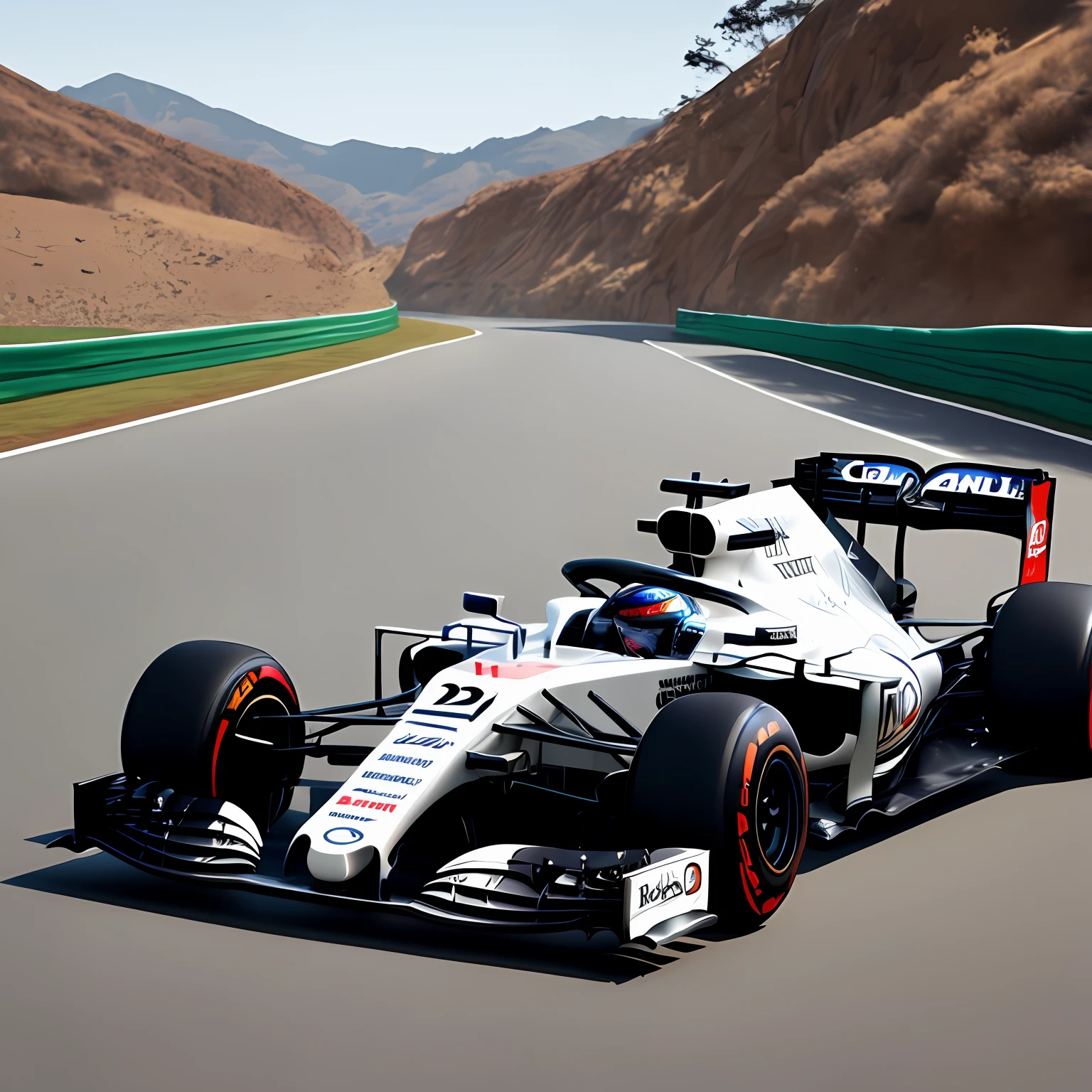 Create a logo image with a circular composition with a black background. No centro, Position a stylized Formula 1 car, com linhas modernas e detalhes elegantes. O carro deve ser predominantemente vermelho, com detalhes em preto e branco. Make sure the car is dynamically positioned, creating a sense of movement. Ao redor do carro, add small icons related to Formula 1, como uma bandeira quadriculada, a racing tyre or an emblematic curve. These icons should be subtly integrated into the overall design of the image, without overloading the composition. Para as cores, utilize tons de vermelho vibrante, preto e branco para o carro, enquanto o pergaminho deve ser em um tom creme suave. Certifique-se de que as cores sejam equilibradas e harmoniosas. The final image should look professional, elegante e atraente.