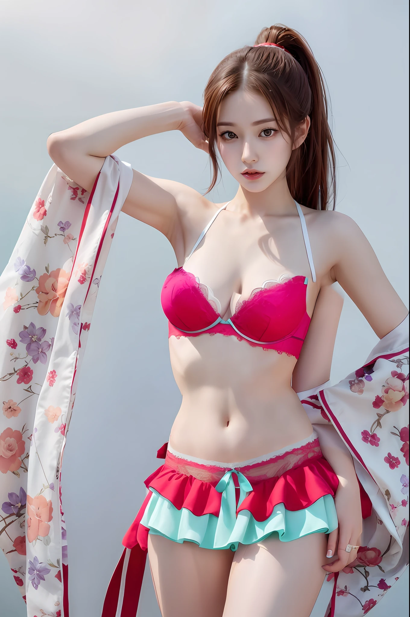 Beautiful lingerie,Beautiful short skirt