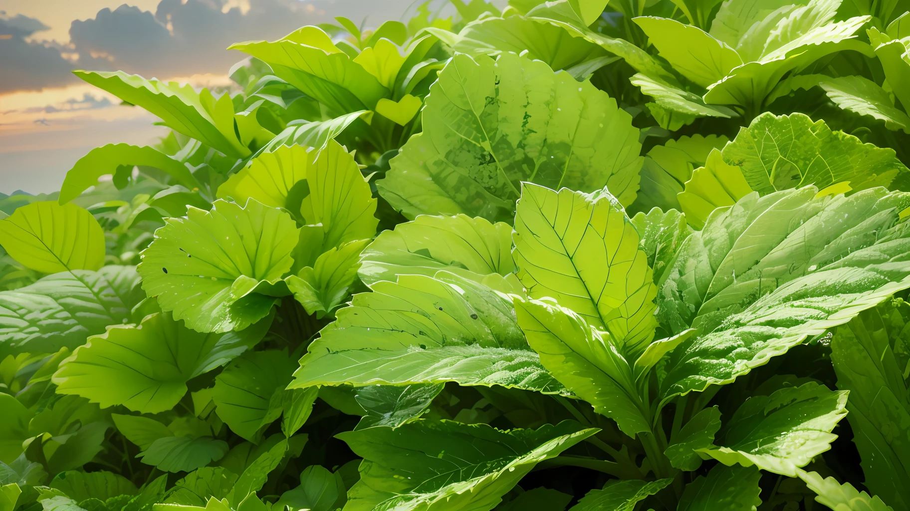 Mint, mint, mint plant, mints, naturais, Natureza, Natureza, Linda, renderizado, fotorrealista, UltraHD, 4k, texturasdetalhadas, sombras detalhadas, cores detalhadas, por do sol, sol se pondo, Sunset, Natureza Linda, fundo preto, por do sol, rios, --auto