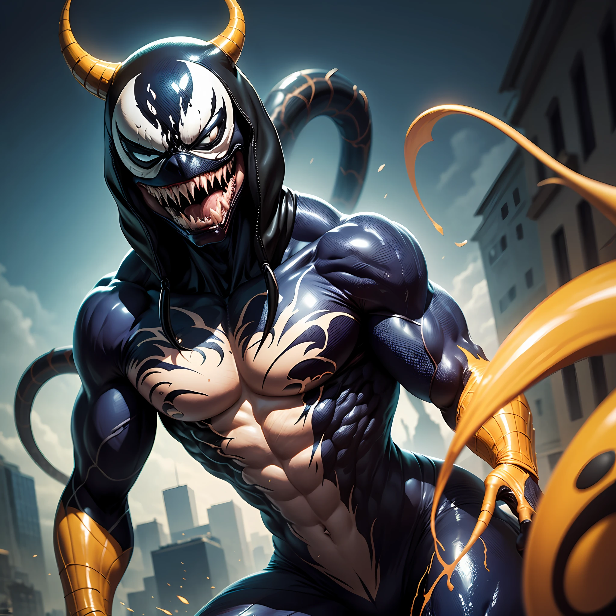Tubarao combinando com o venom --auto