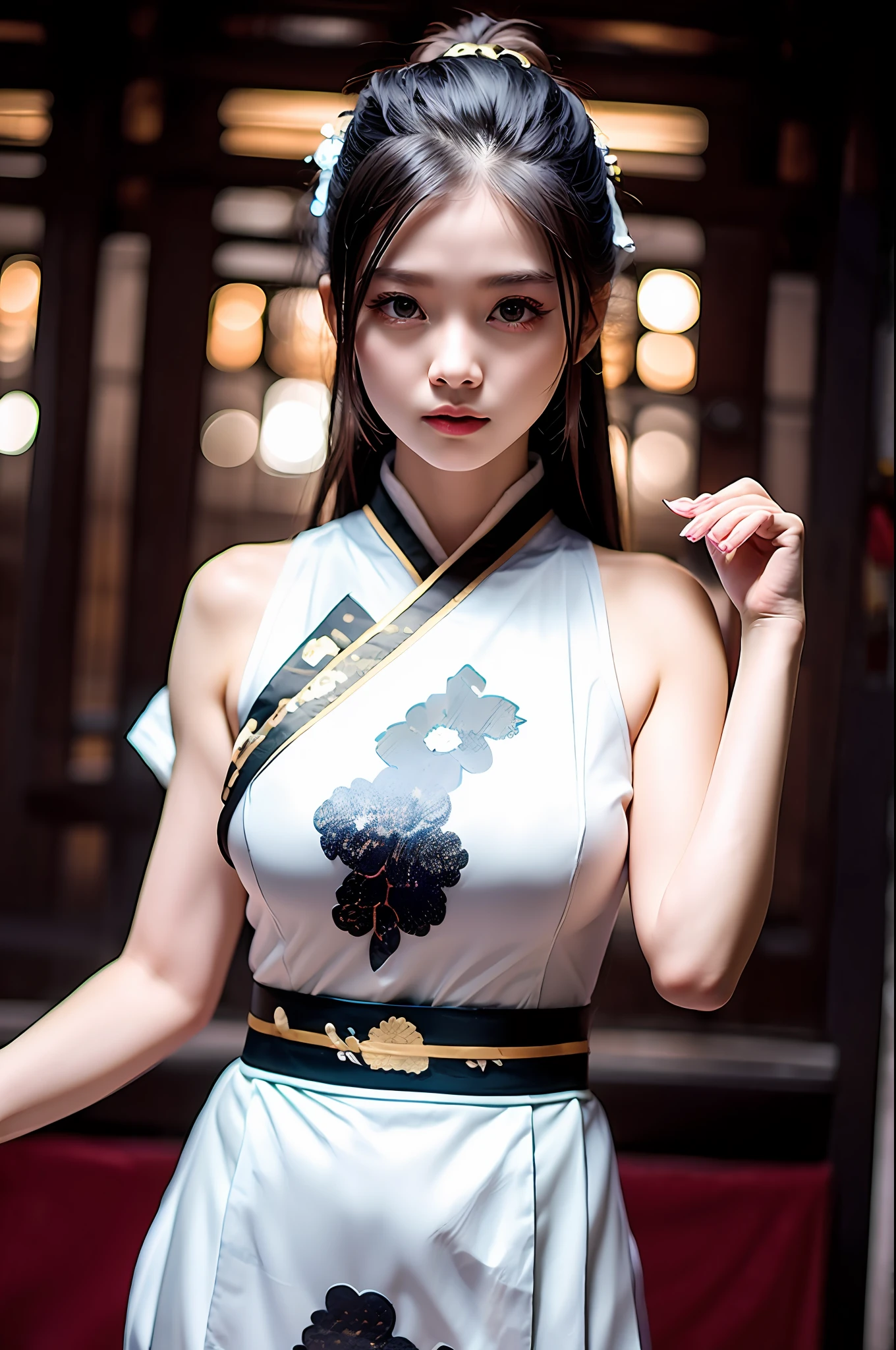 Sexy 18 years old exposed Japanese schoolgirl outfit 8k realistic real skin Chinese --auto