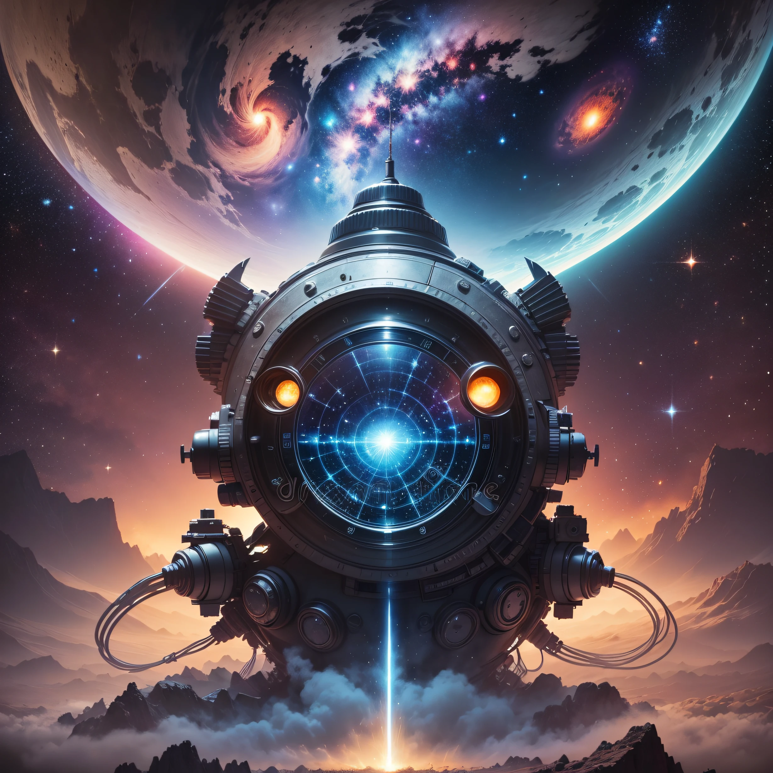 outer space, surreal space, Nebulosa do Cosmos, Epic lost in space, Fantasia De Alta Qualidade Foto Stock --auto